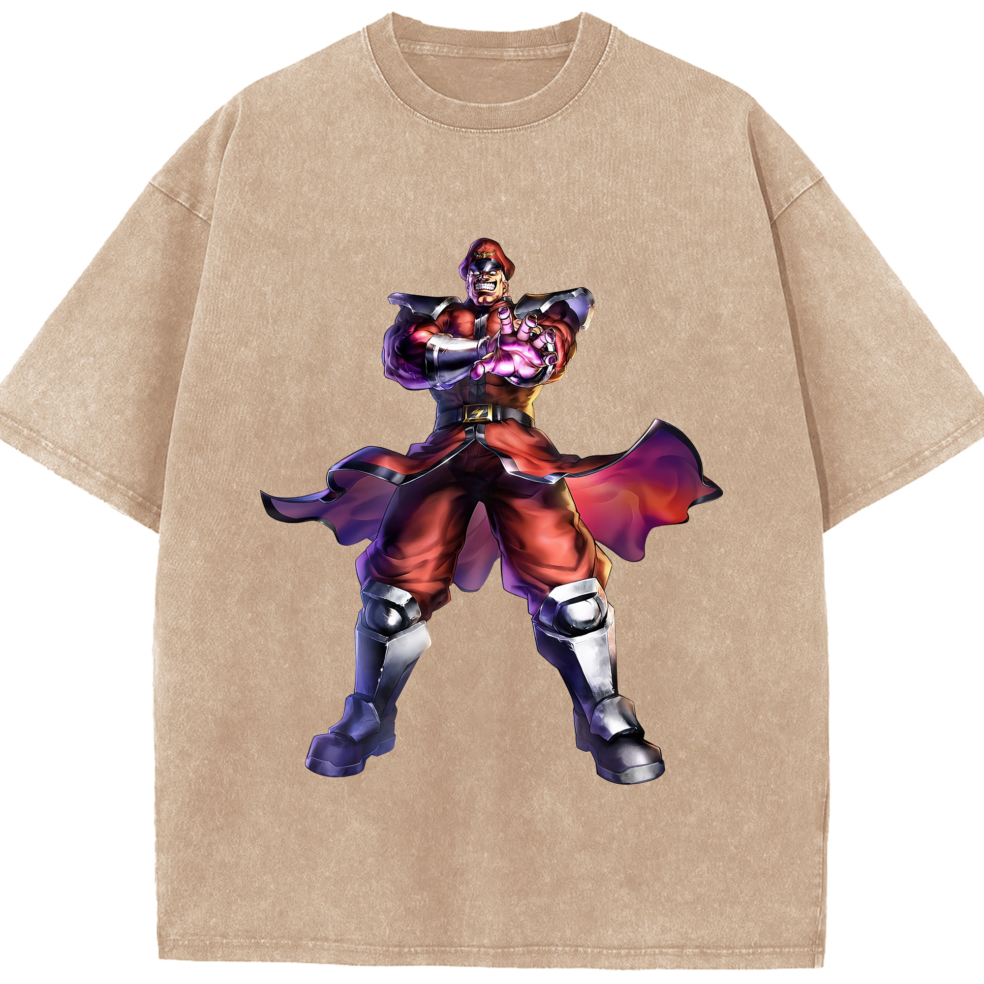 （画像用） 北斗の拳 Fist of the North Star 綿100% ヴィンテージ風 半袖Tシャツ（フロントプリント）