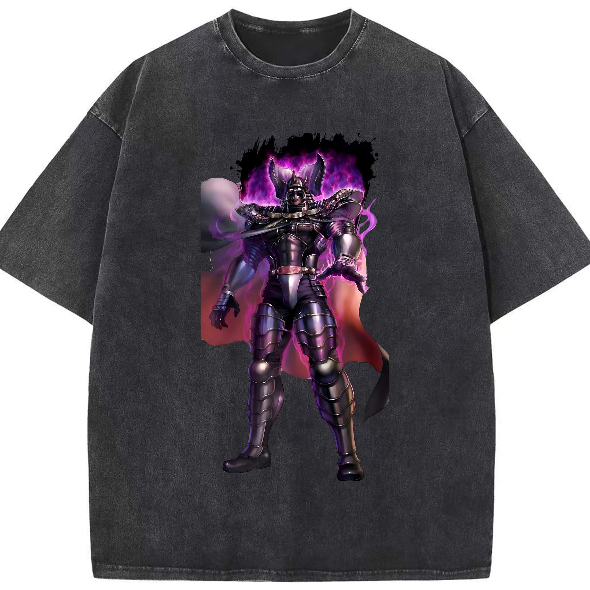 （画像用） 北斗の拳 Fist of the North Star 綿100% ヴィンテージ風 半袖Tシャツ（フロントプリント）