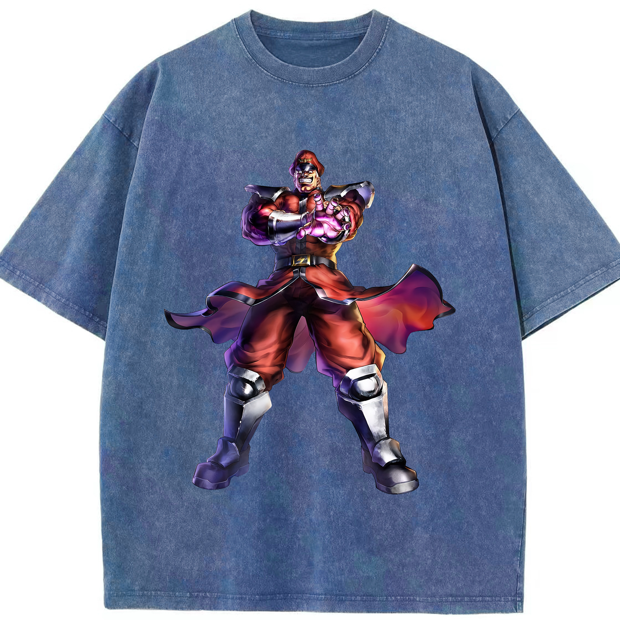 （画像用） 北斗の拳 Fist of the North Star 綿100% ヴィンテージ風 半袖Tシャツ（フロントプリント）