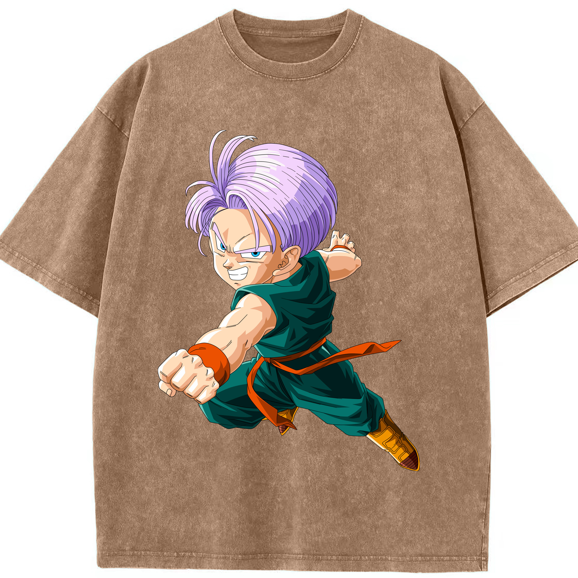 （画像用） 北斗の拳 Fist of the North Star 綿100% ヴィンテージ風 半袖Tシャツ（フロントプリント）