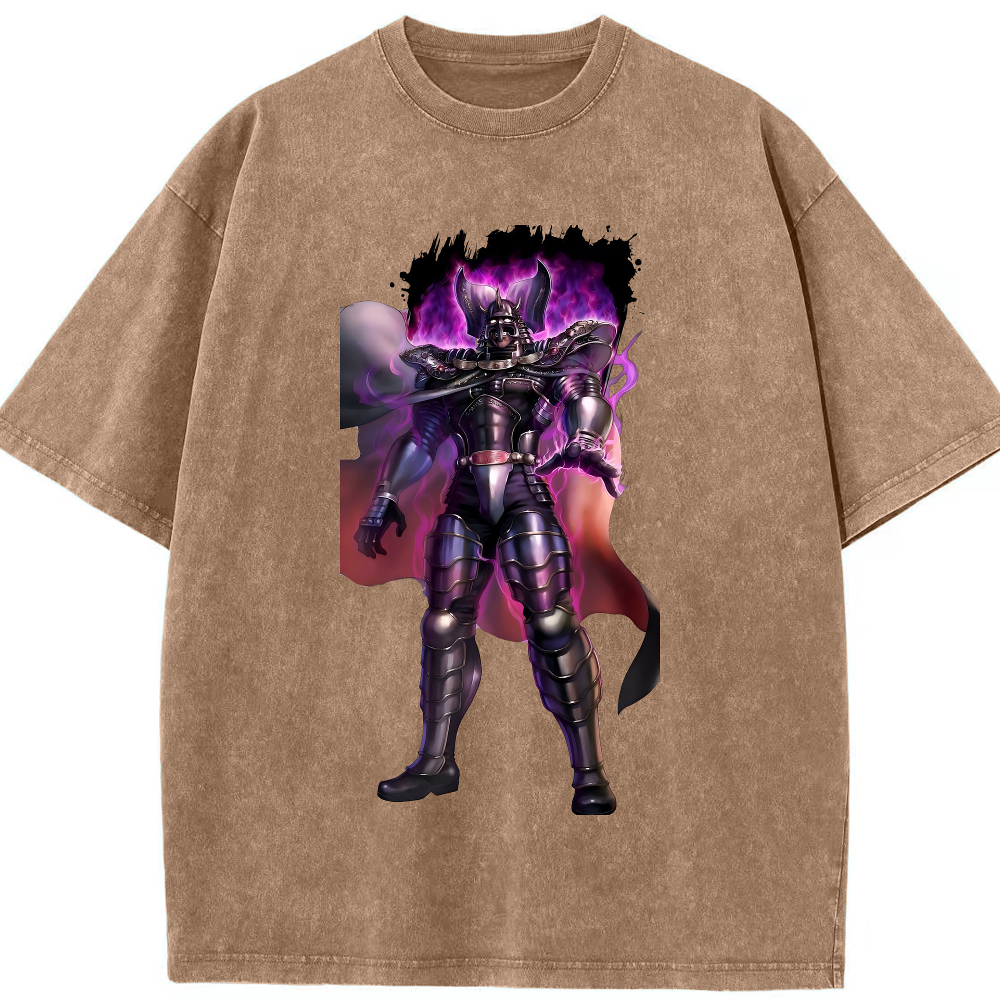 （画像用） 北斗の拳 Fist of the North Star 綿100% ヴィンテージ風 半袖Tシャツ（フロントプリント）