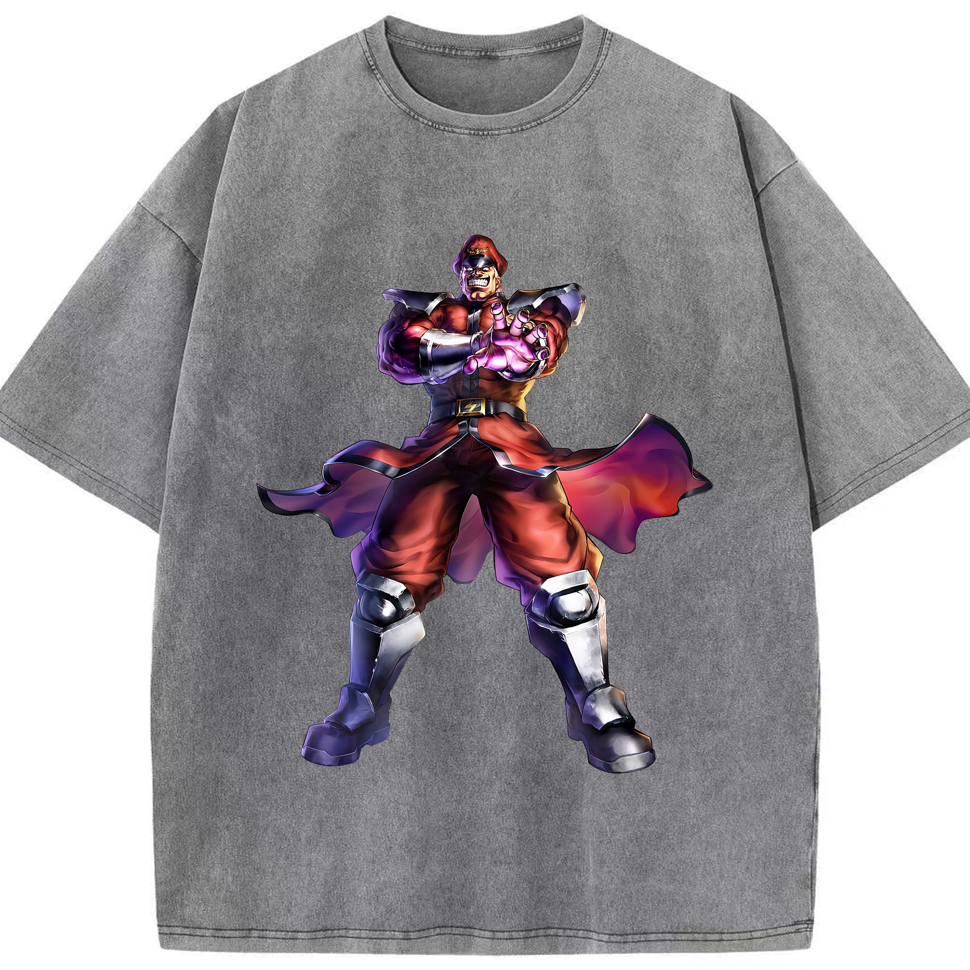 （画像用） 北斗の拳 Fist of the North Star 綿100% ヴィンテージ風 半袖Tシャツ（フロントプリント）