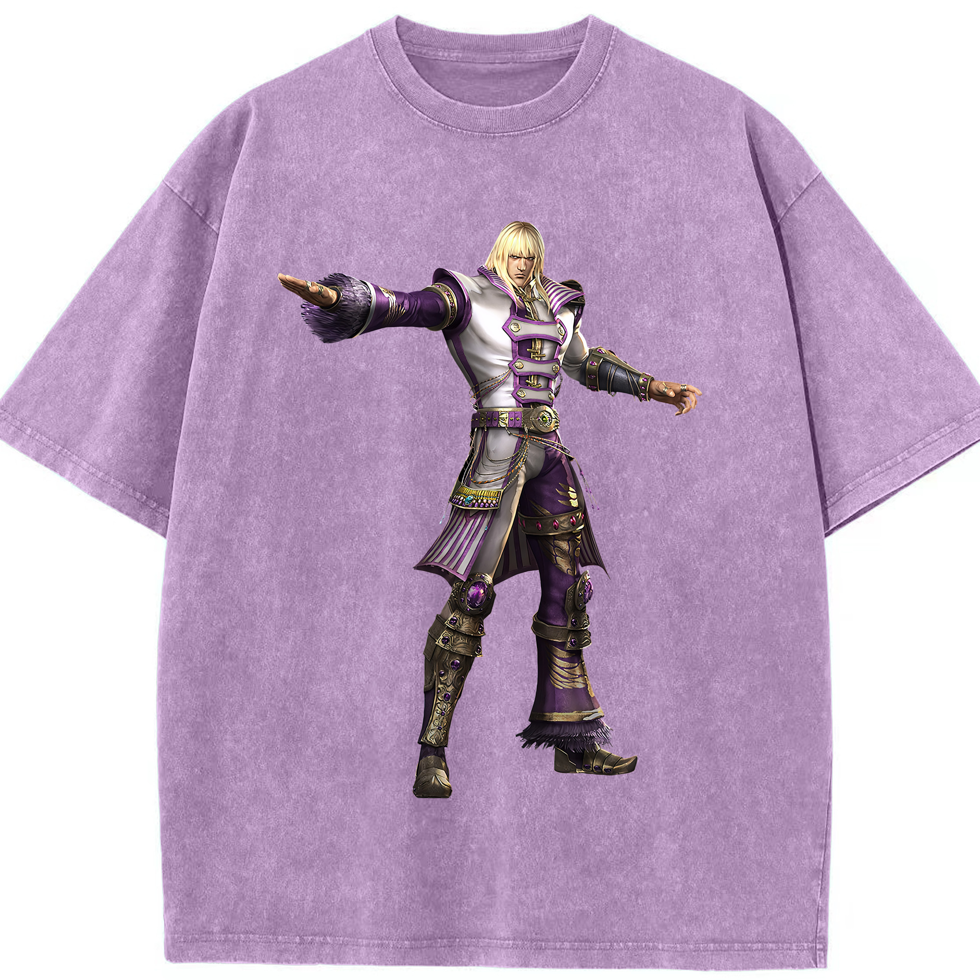 （画像用） 北斗の拳 Fist of the North Star 綿100% ヴィンテージ風 半袖Tシャツ（フロントプリント）