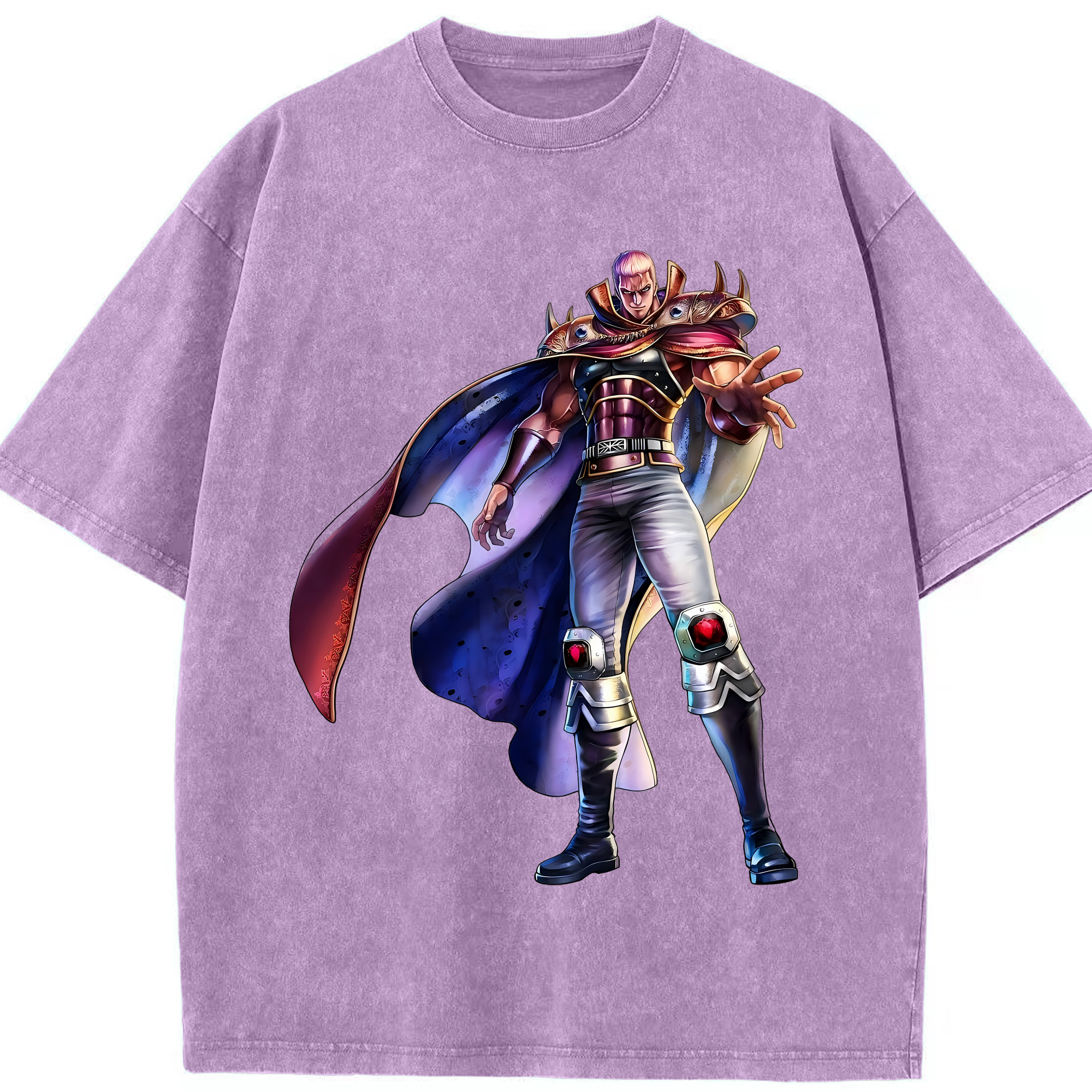（画像用） 北斗の拳 Fist of the North Star 綿100% ヴィンテージ風 半袖Tシャツ（フロントプリント）