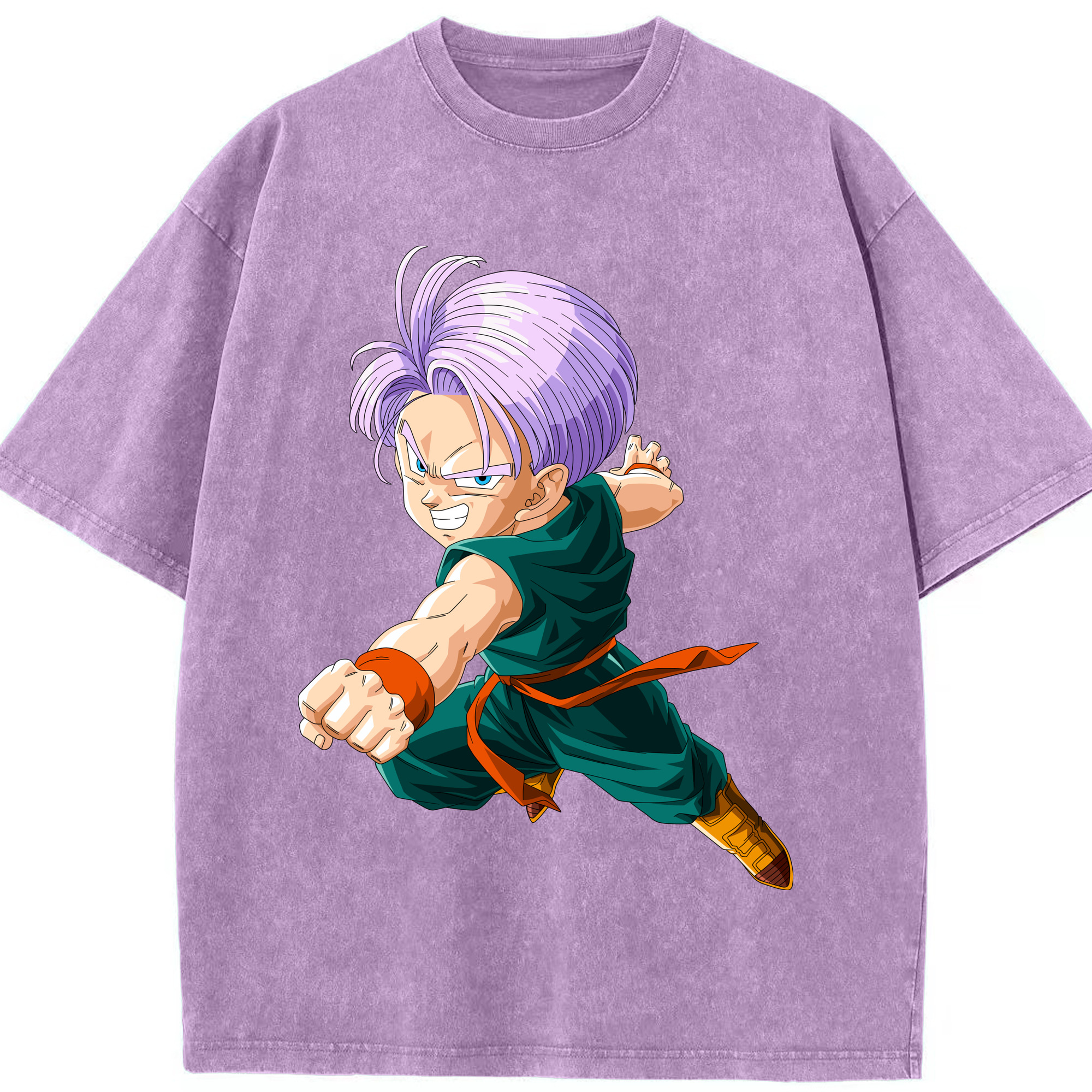 （画像用） 北斗の拳 Fist of the North Star 綿100% ヴィンテージ風 半袖Tシャツ（フロントプリント）