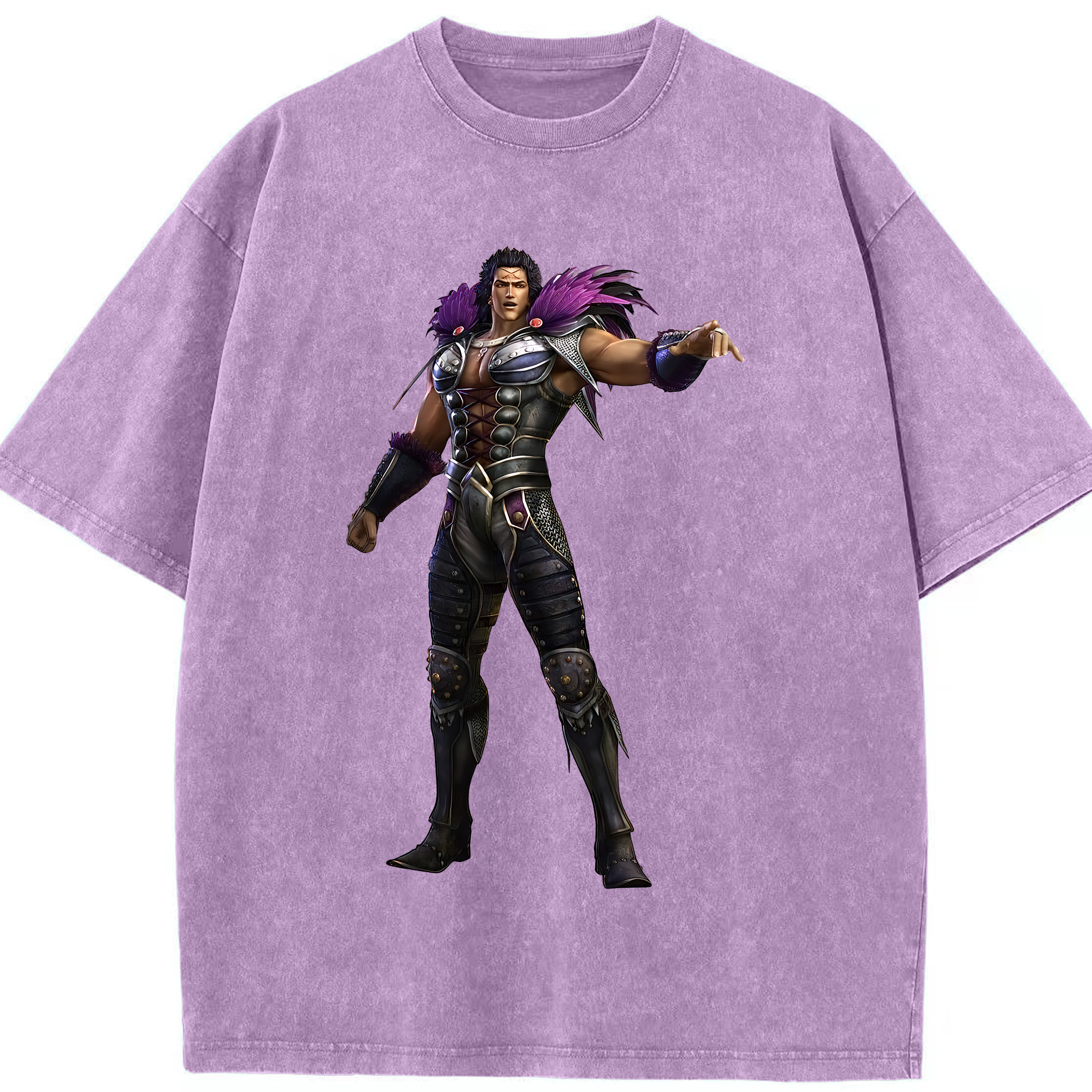 （画像用） 北斗の拳 Fist of the North Star 綿100% ヴィンテージ風 半袖Tシャツ（フロントプリント）