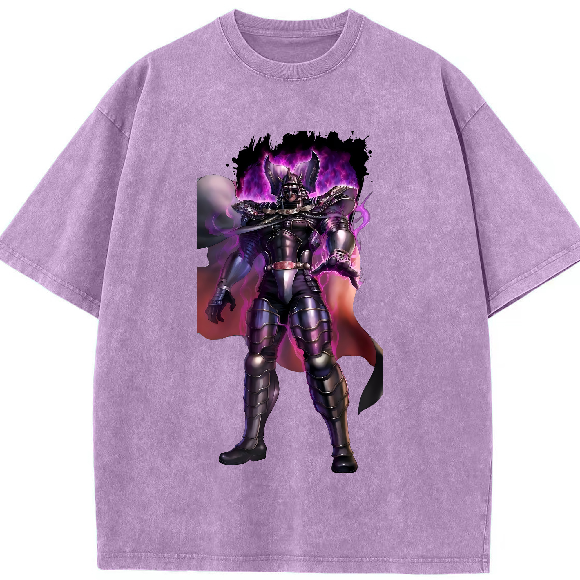 （画像用） 北斗の拳 Fist of the North Star 綿100% ヴィンテージ風 半袖Tシャツ（フロントプリント）