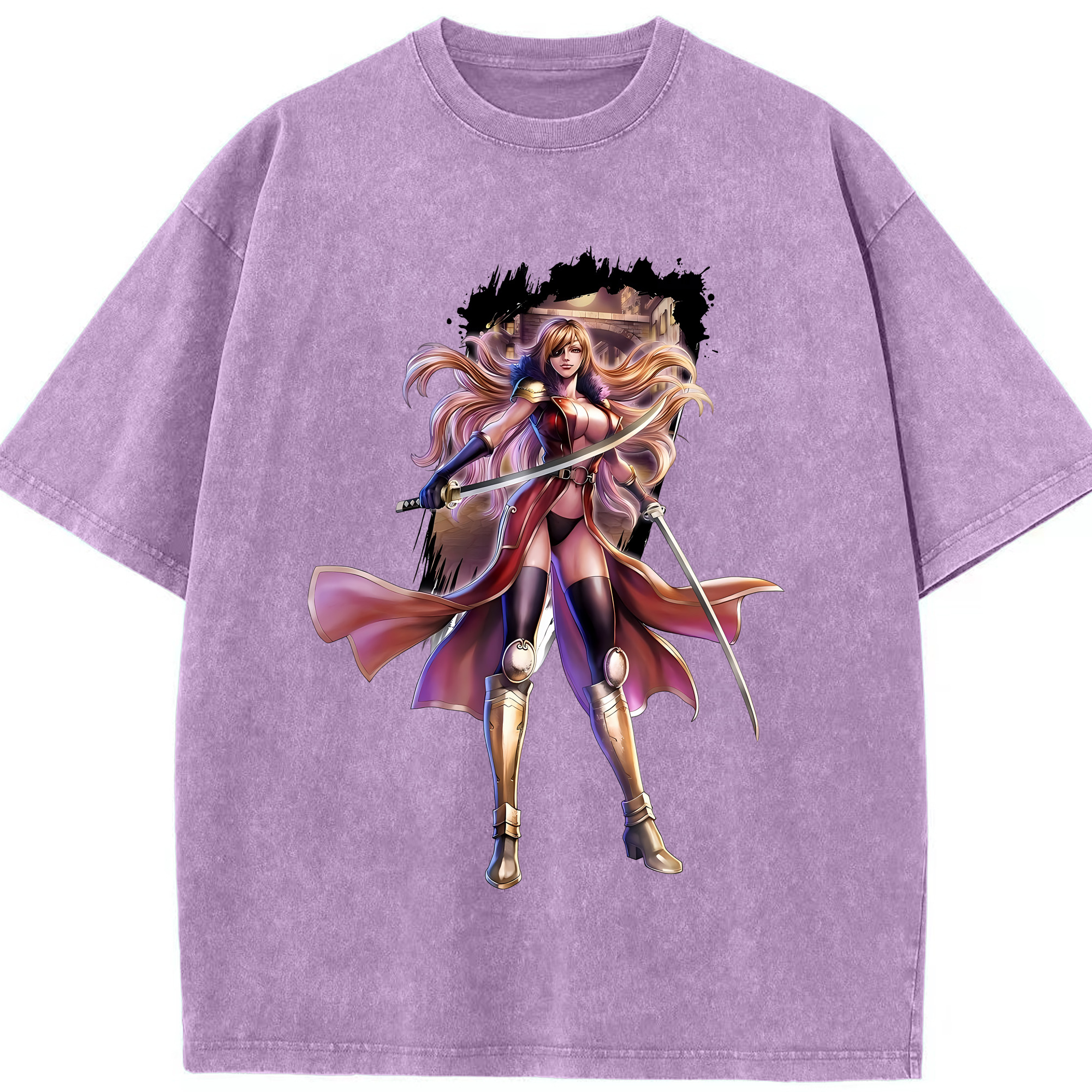 （画像用） 北斗の拳 Fist of the North Star 綿100% ヴィンテージ風 半袖Tシャツ（フロントプリント）
