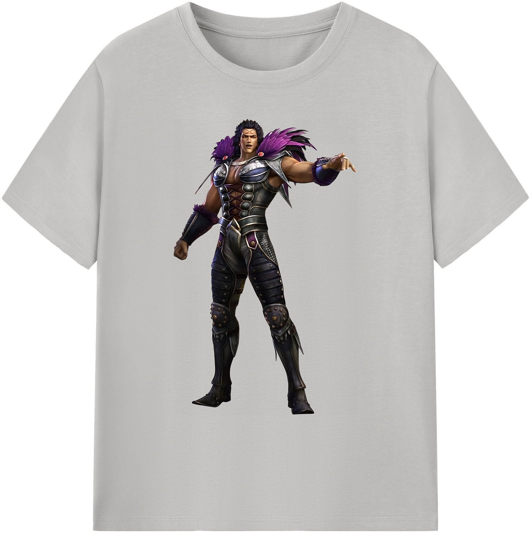 （画像用） 北斗の拳 Fist of the North Star 綿100％ メンズ半袖Tシャツ｜肌触りやわらか＆通気性
