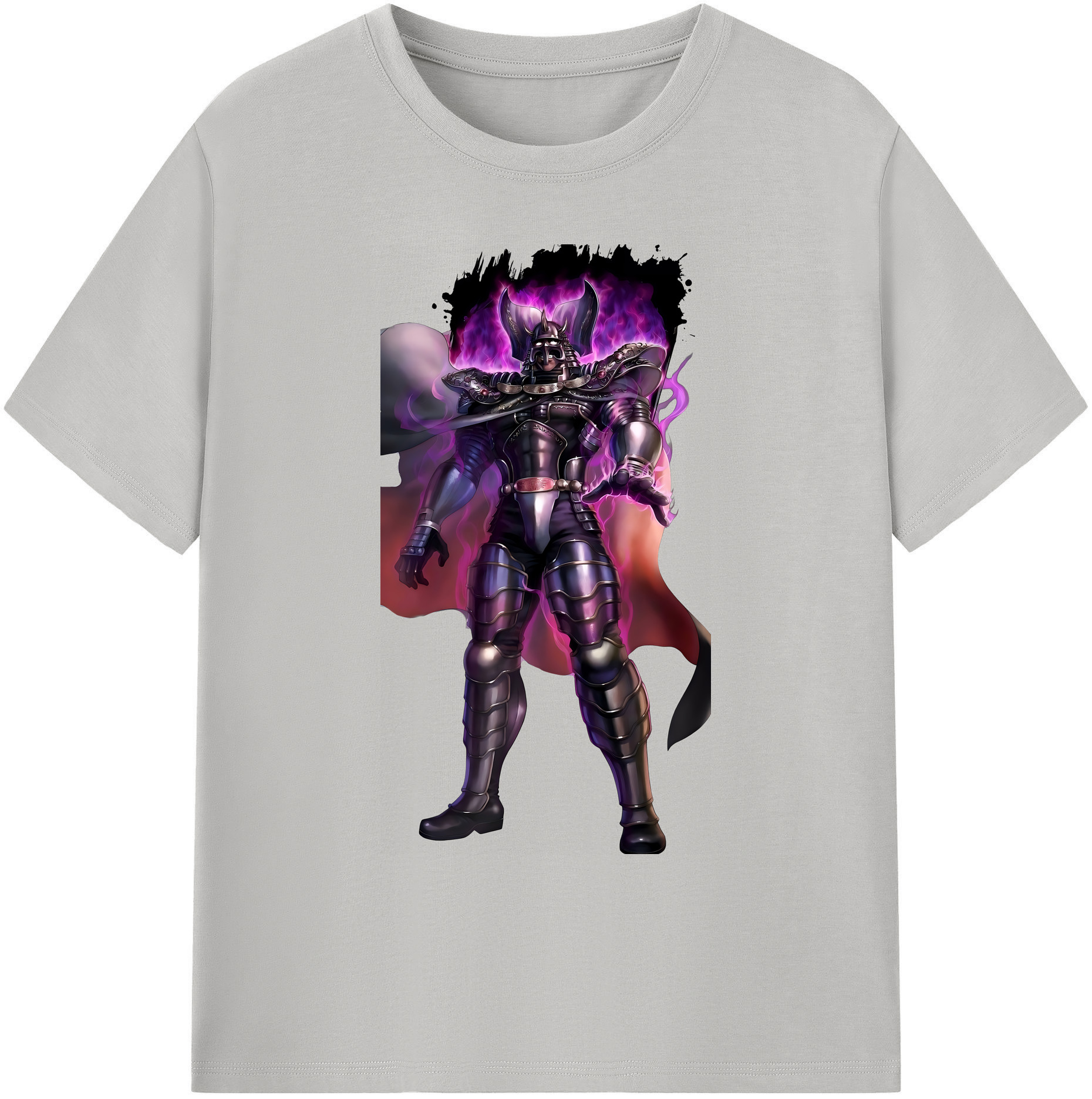 （画像用） 北斗の拳 Fist of the North Star 綿100％ メンズ半袖Tシャツ｜肌触りやわらか＆通気性