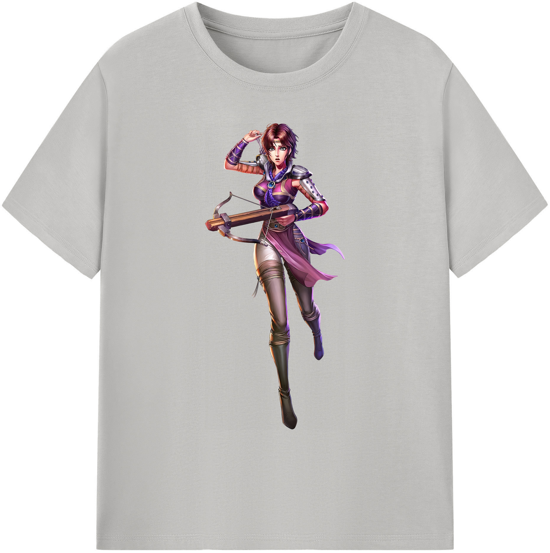 （画像用） 北斗の拳 Fist of the North Star 綿100％ メンズ半袖Tシャツ｜肌触りやわらか＆通気性