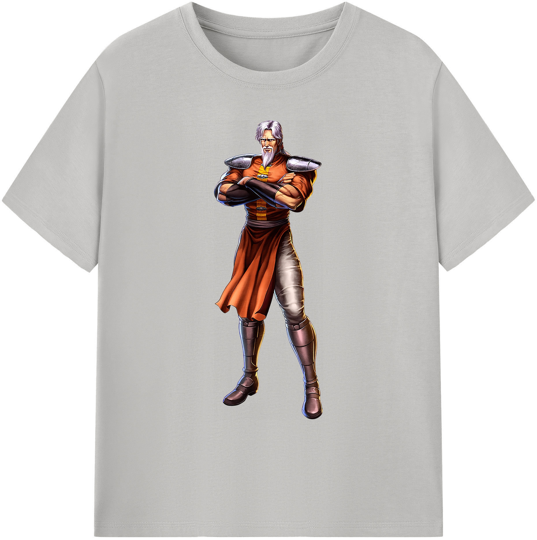 （画像用） 北斗の拳 Fist of the North Star 綿100％ メンズ半袖Tシャツ｜肌触りやわらか＆通気性