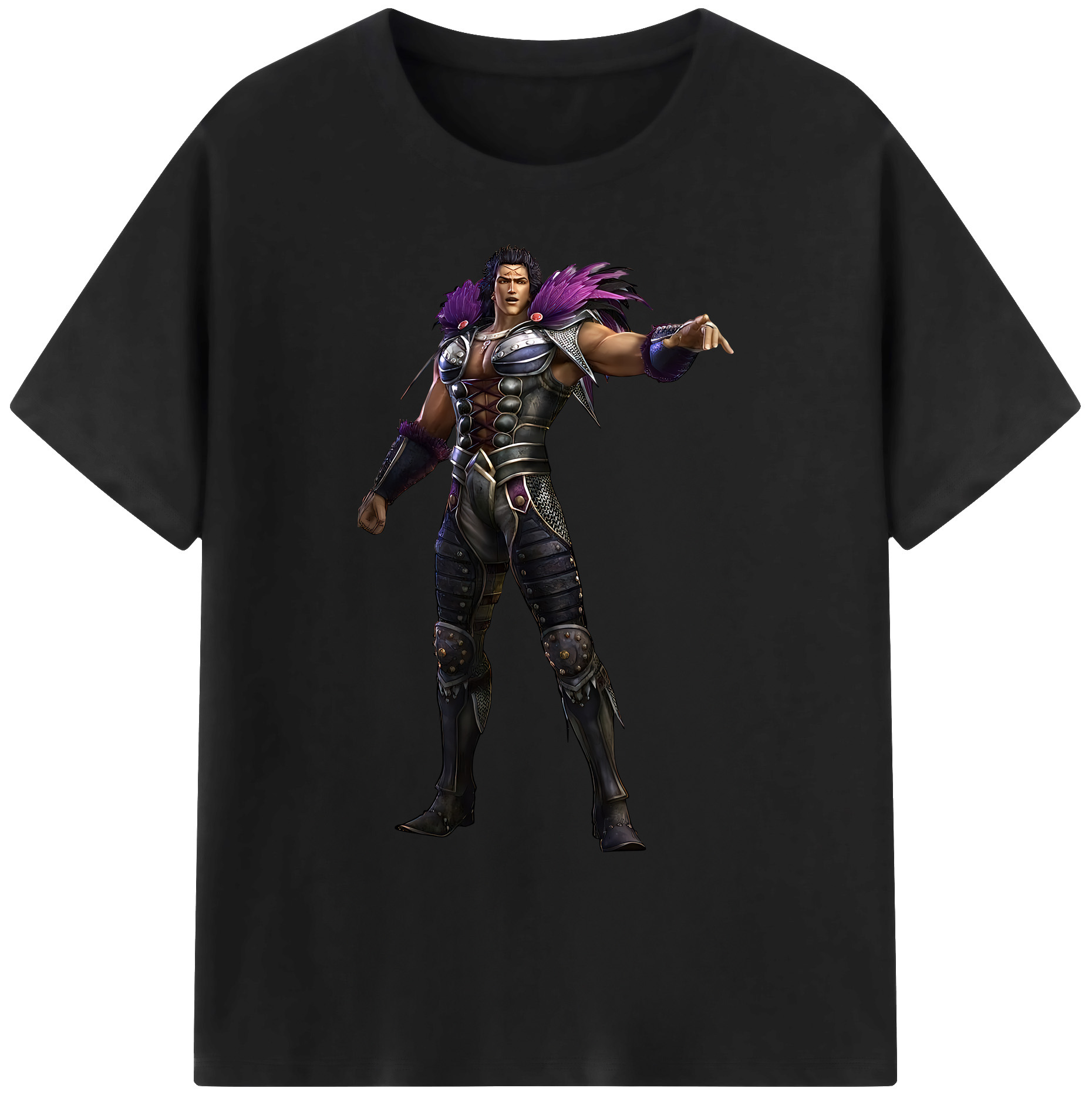（画像用） 北斗の拳 Fist of the North Star 綿100％ メンズ半袖Tシャツ｜肌触りやわらか＆通気性
