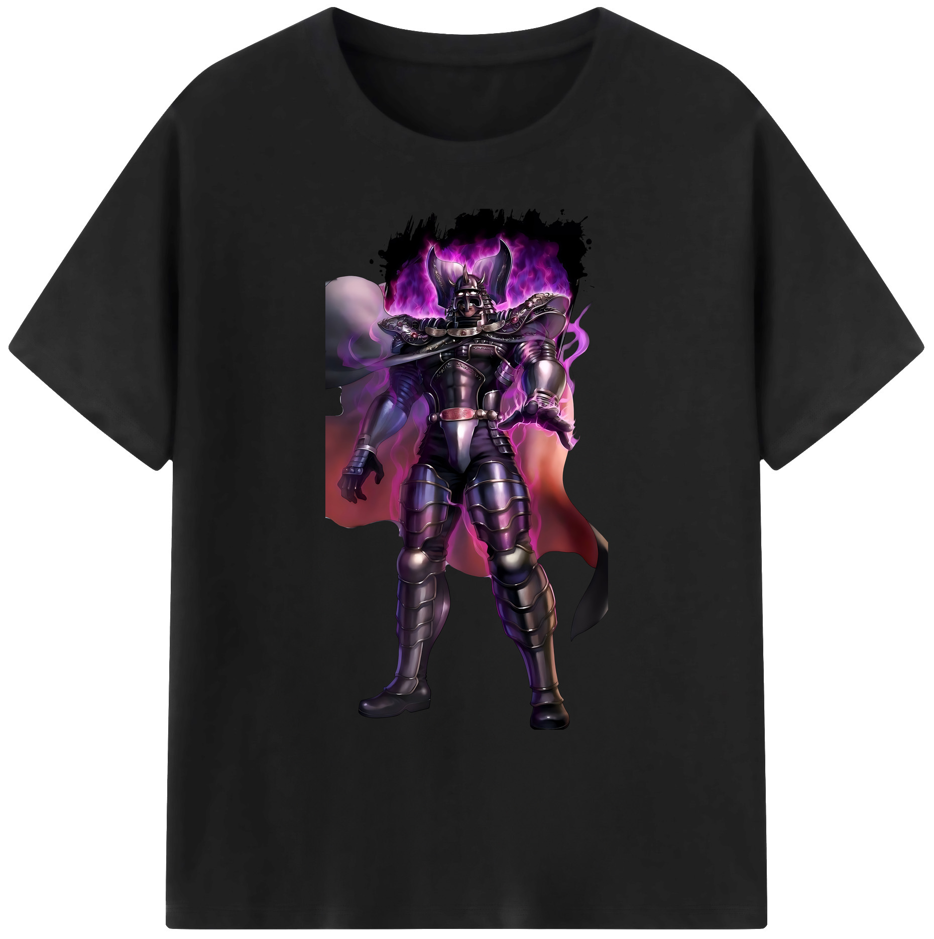 （画像用） 北斗の拳 Fist of the North Star 綿100％ メンズ半袖Tシャツ｜肌触りやわらか＆通気性