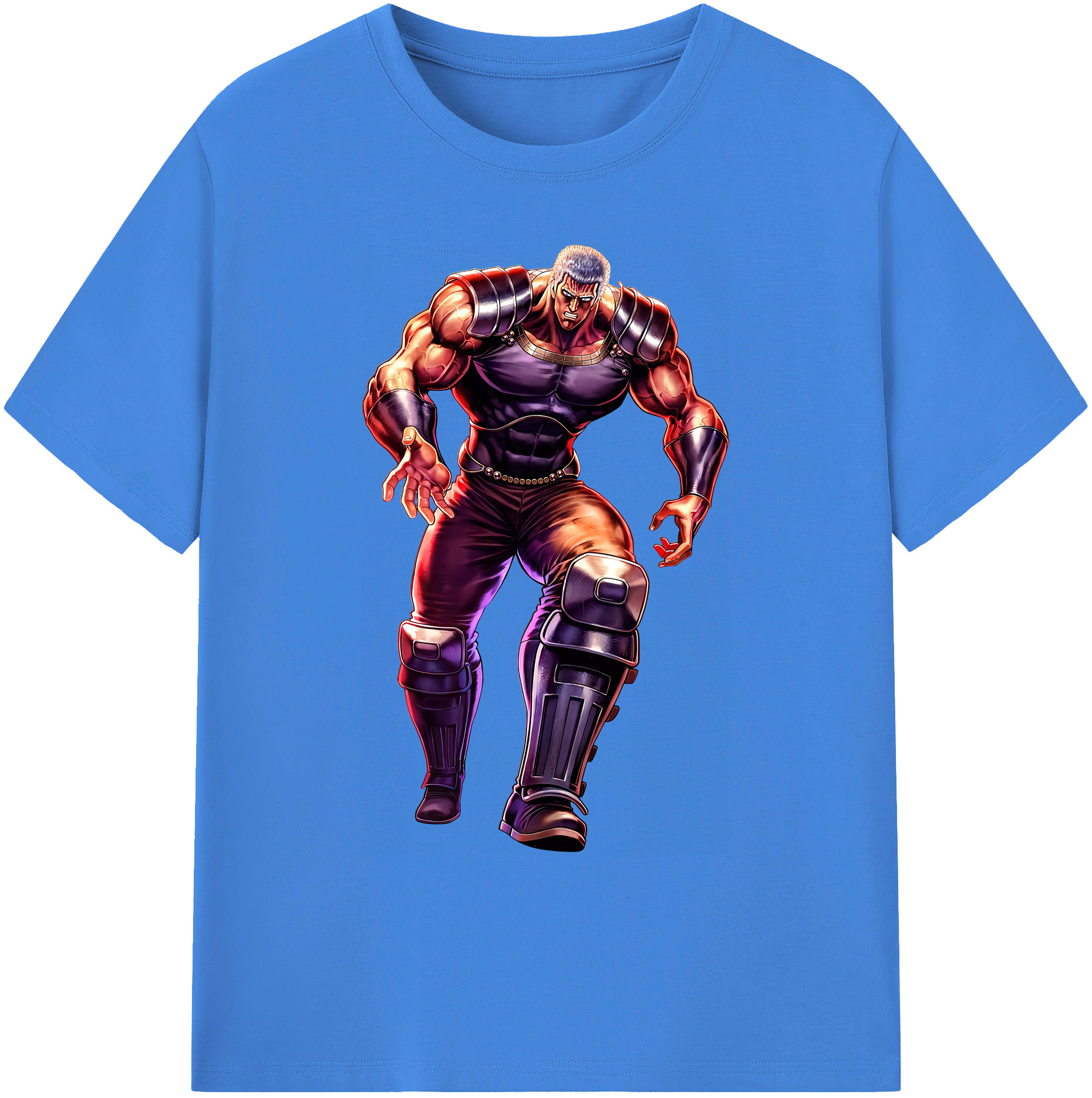 （画像用） 北斗の拳 Fist of the North Star 綿100％ メンズ半袖Tシャツ｜肌触りやわらか＆通気性