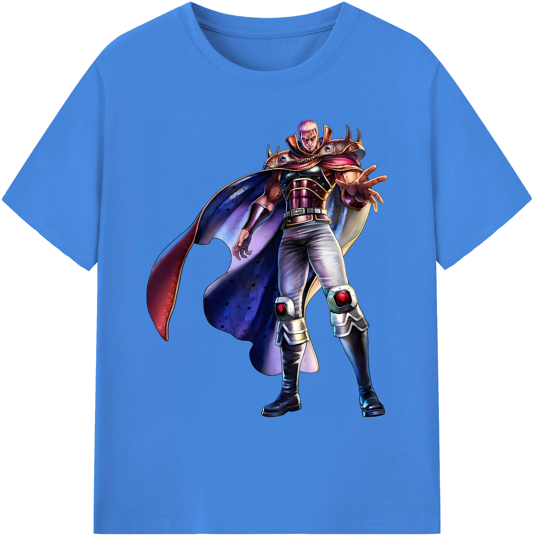 （画像用） 北斗の拳 Fist of the North Star 綿100％ メンズ半袖Tシャツ｜肌触りやわらか＆通気性