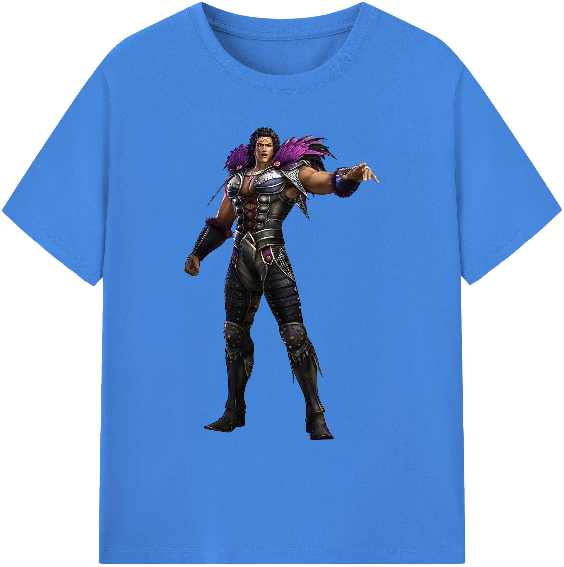 （画像用） 北斗の拳 Fist of the North Star 綿100％ メンズ半袖Tシャツ｜肌触りやわらか＆通気性