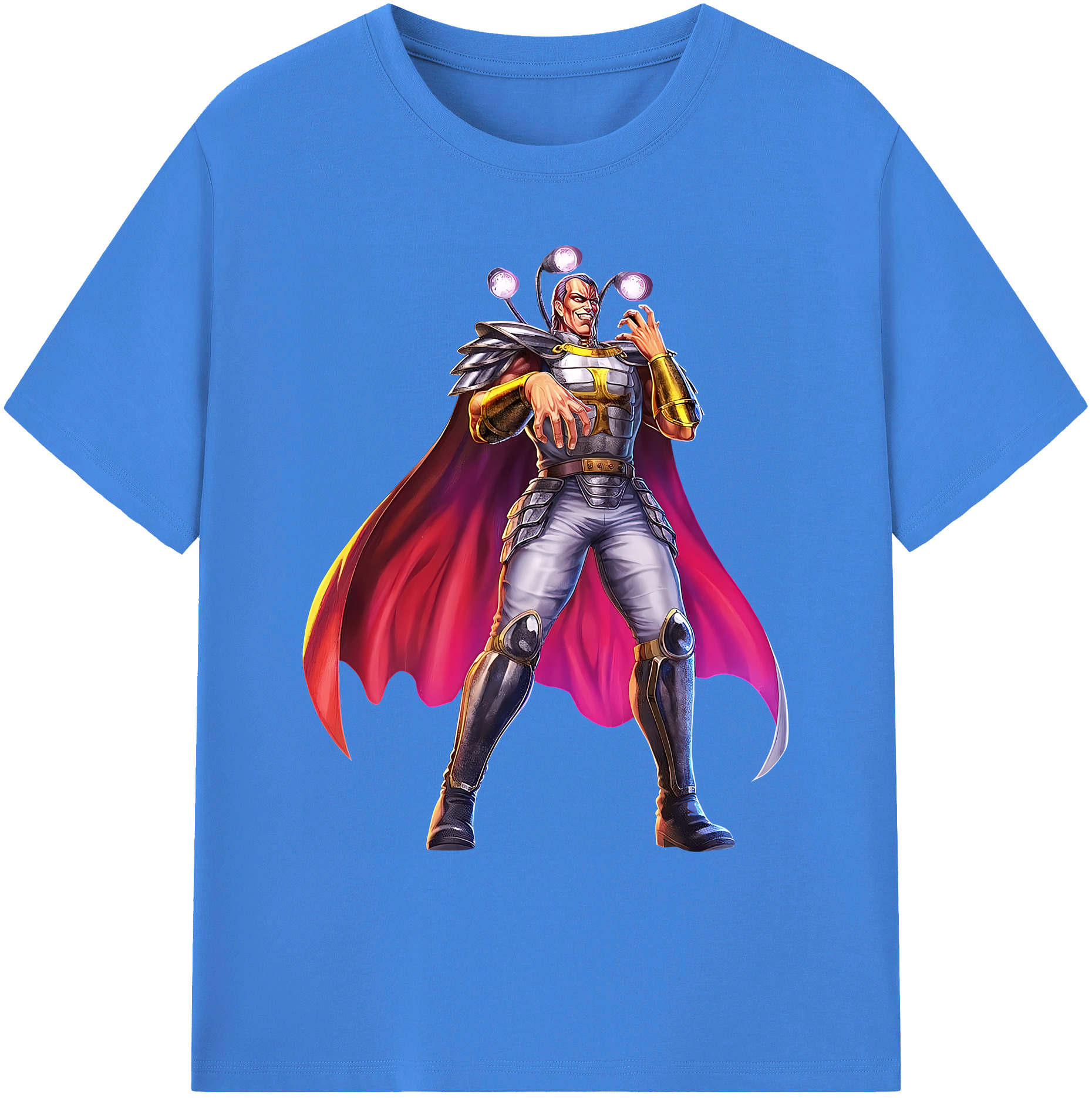 （画像用） 北斗の拳 Fist of the North Star 綿100％ メンズ半袖Tシャツ｜肌触りやわらか＆通気性