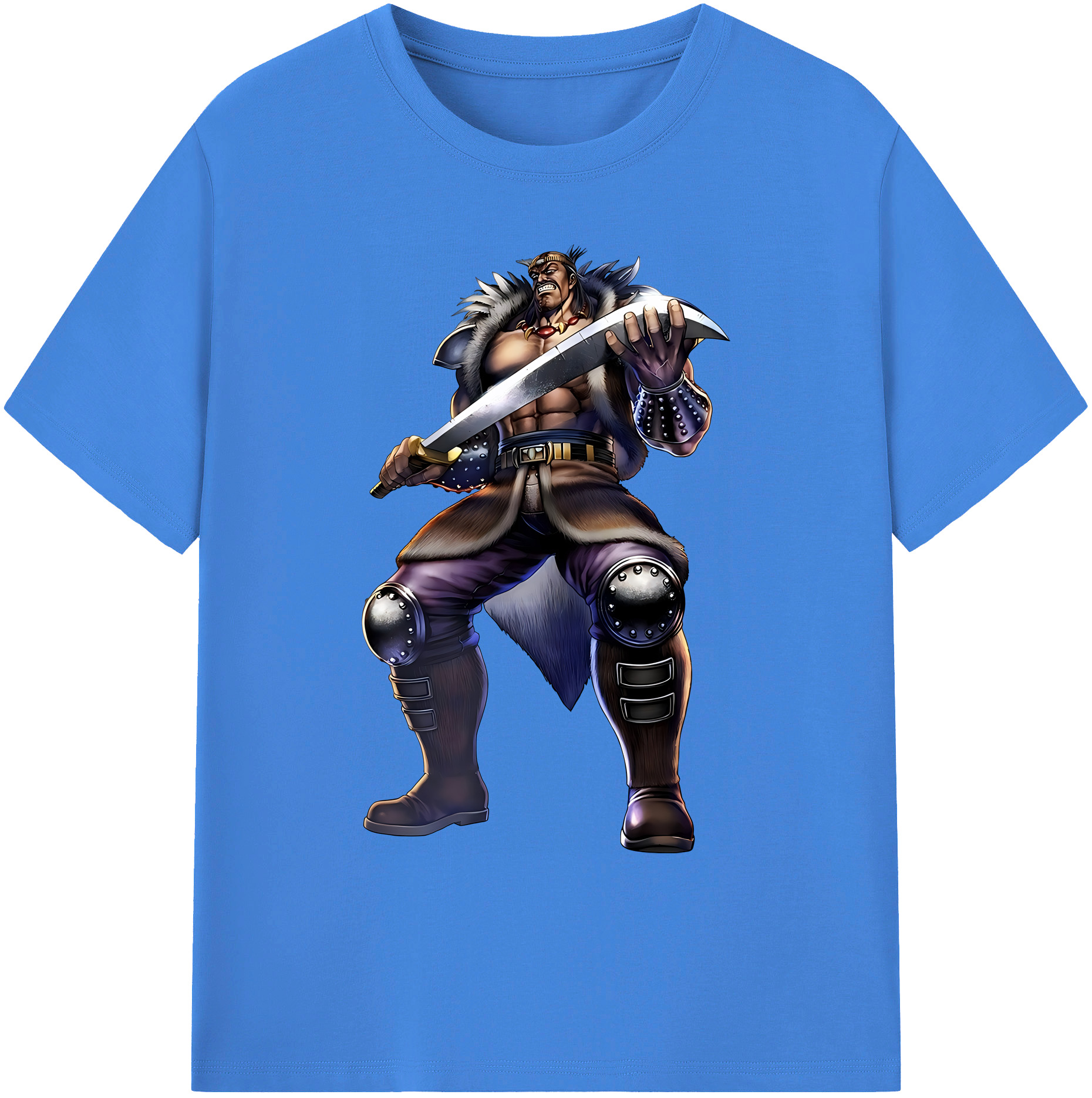 （画像用） 北斗の拳 Fist of the North Star 綿100％ メンズ半袖Tシャツ｜肌触りやわらか＆通気性