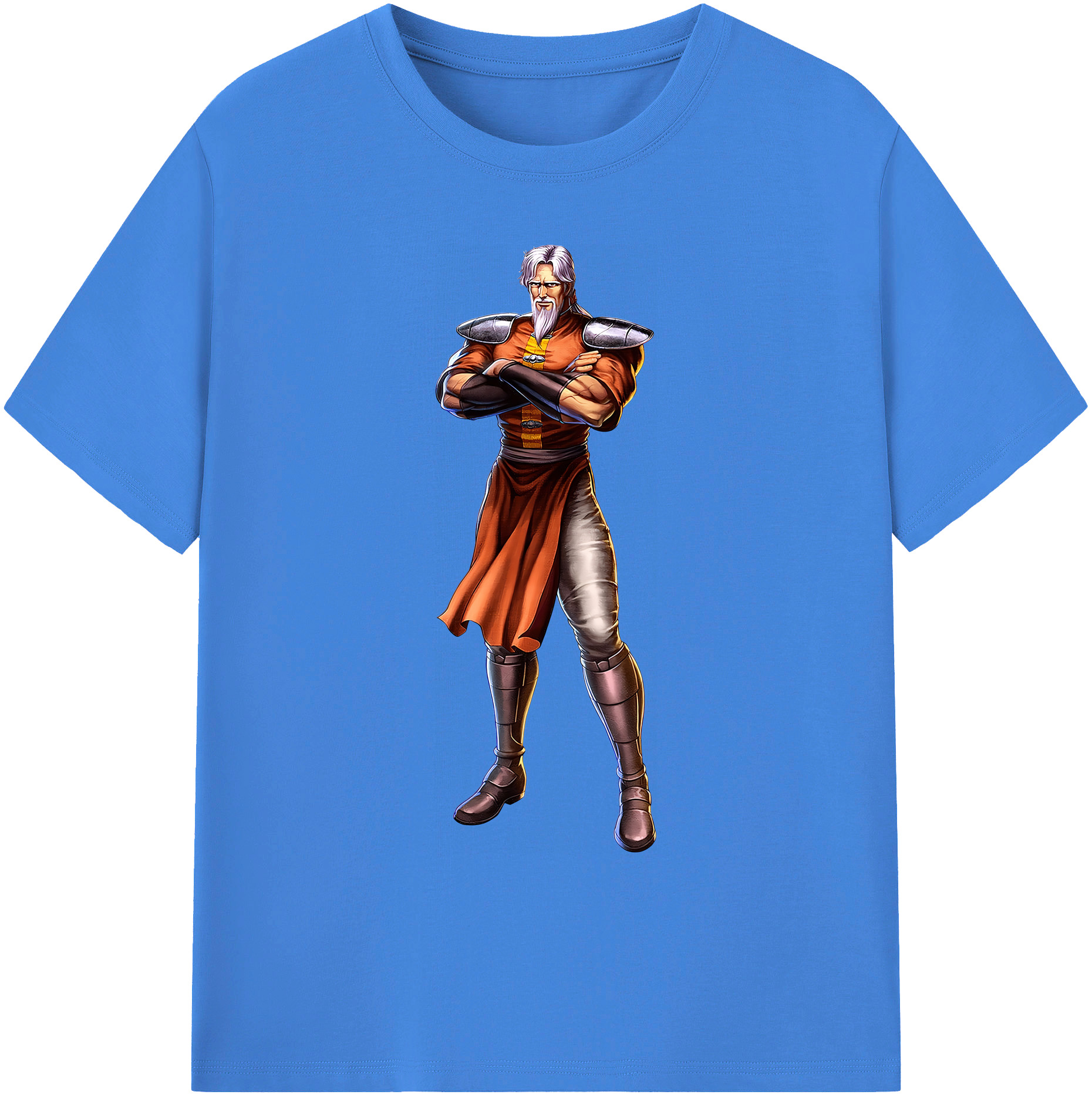 （画像用） 北斗の拳 Fist of the North Star 綿100％ メンズ半袖Tシャツ｜肌触りやわらか＆通気性