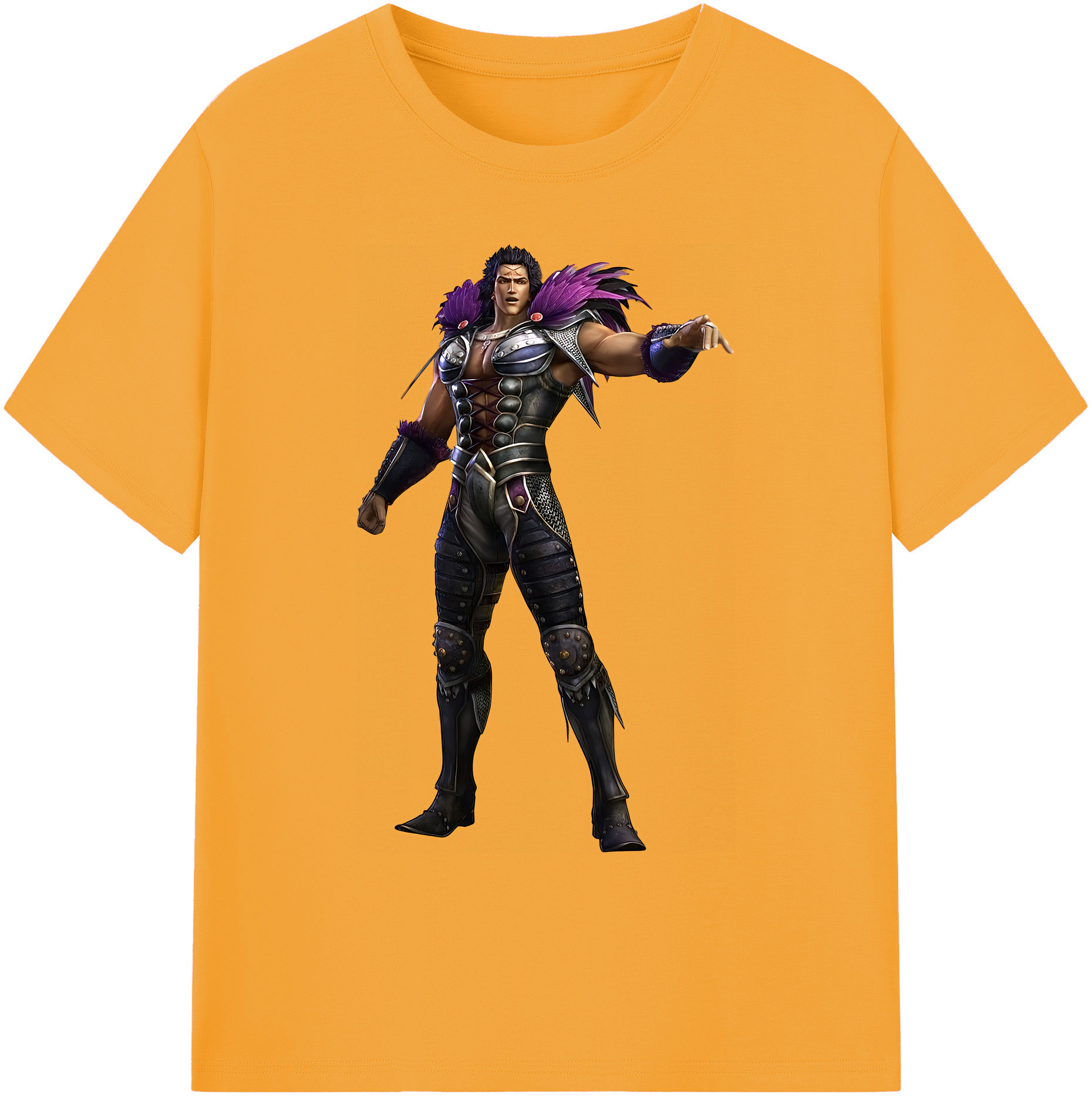 （画像用） 北斗の拳 Fist of the North Star 綿100％ メンズ半袖Tシャツ｜肌触りやわらか＆通気性