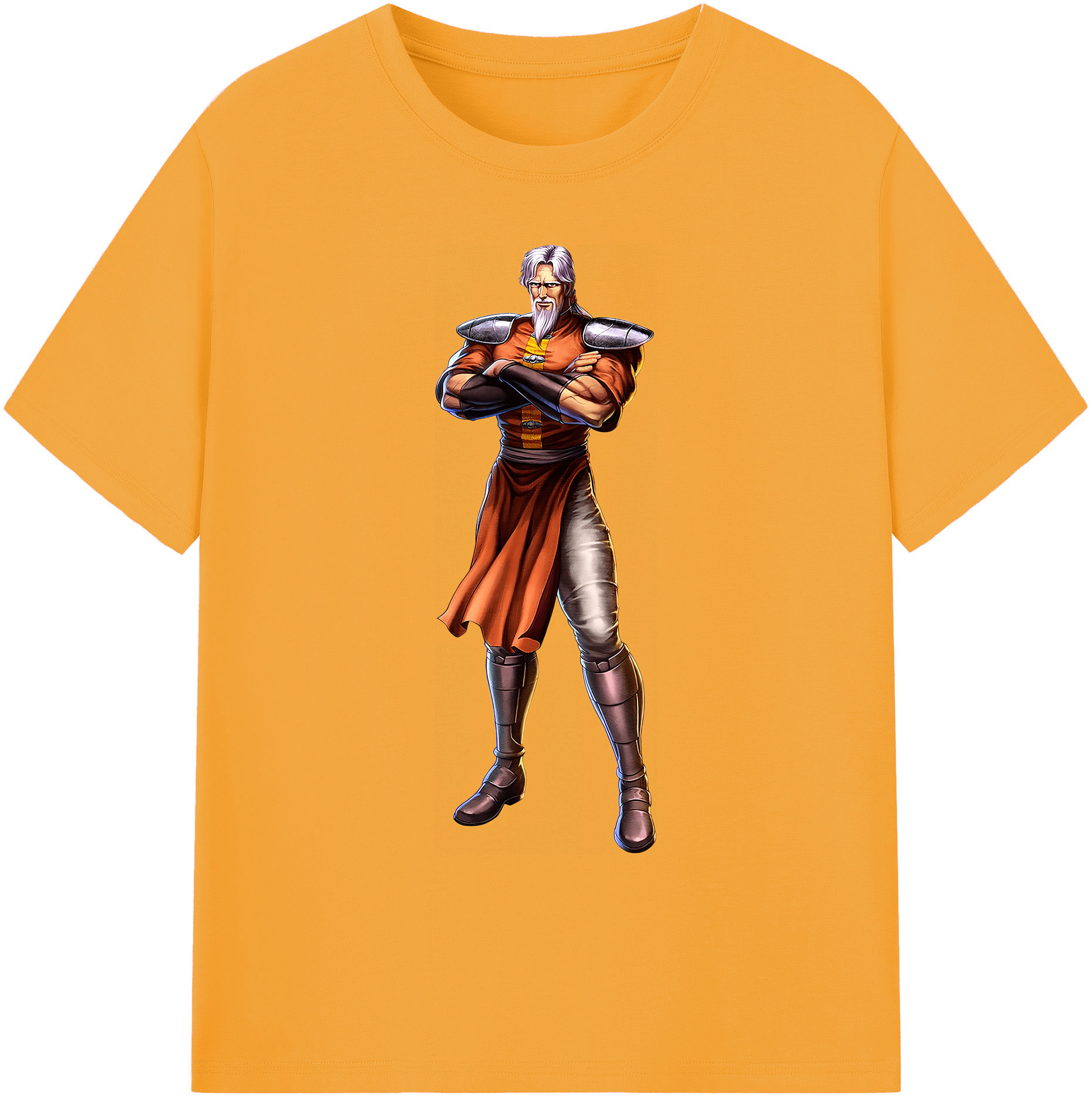 （画像用） 北斗の拳 Fist of the North Star 綿100％ メンズ半袖Tシャツ｜肌触りやわらか＆通気性