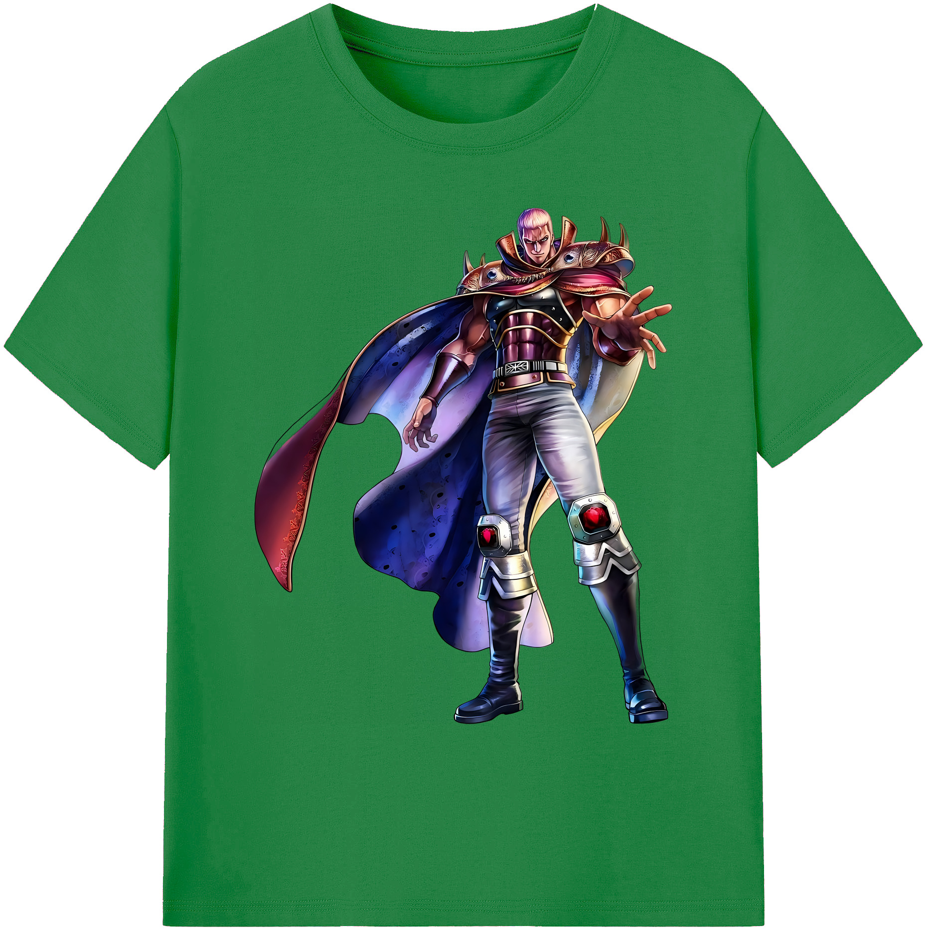 （画像用） 北斗の拳 Fist of the North Star 綿100％ メンズ半袖Tシャツ｜肌触りやわらか＆通気性