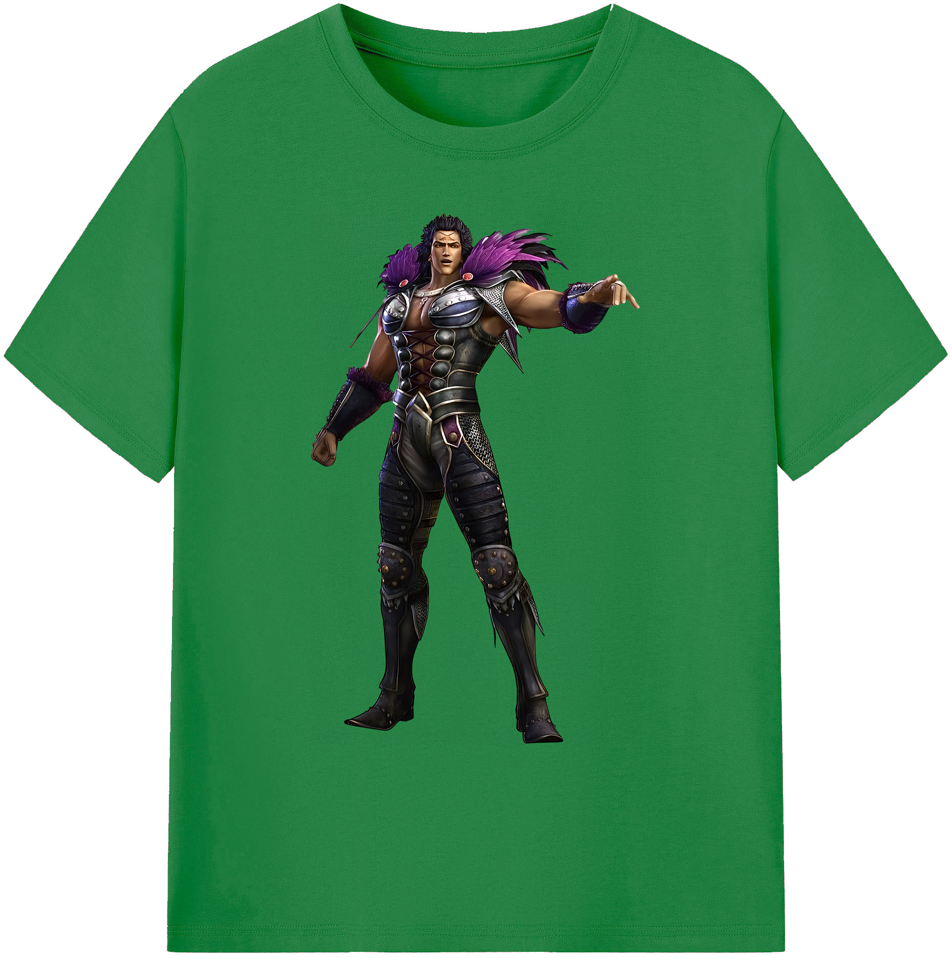 （画像用） 北斗の拳 Fist of the North Star 綿100％ メンズ半袖Tシャツ｜肌触りやわらか＆通気性