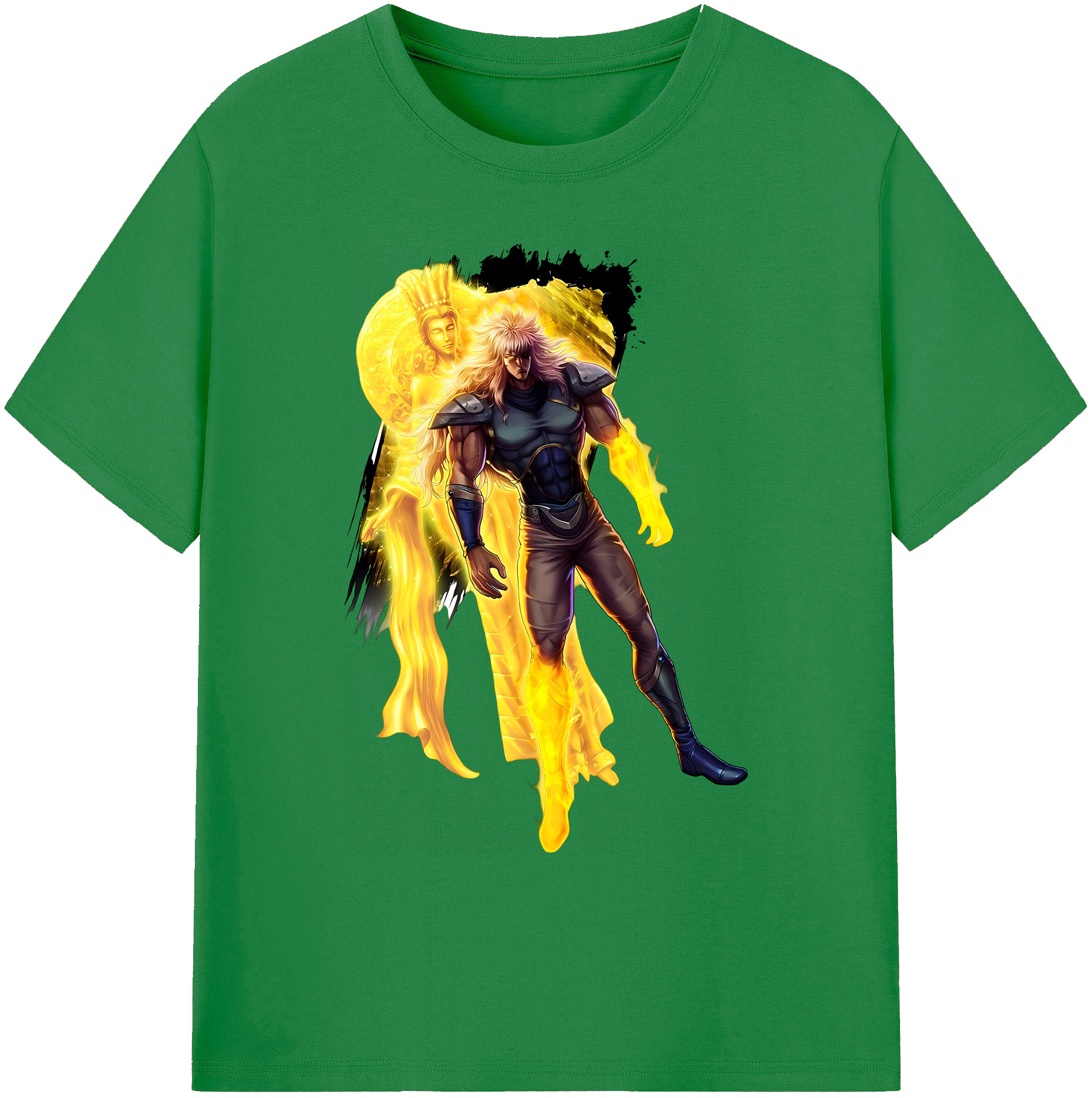 （画像用） 北斗の拳 Fist of the North Star 綿100％ メンズ半袖Tシャツ｜肌触りやわらか＆通気性