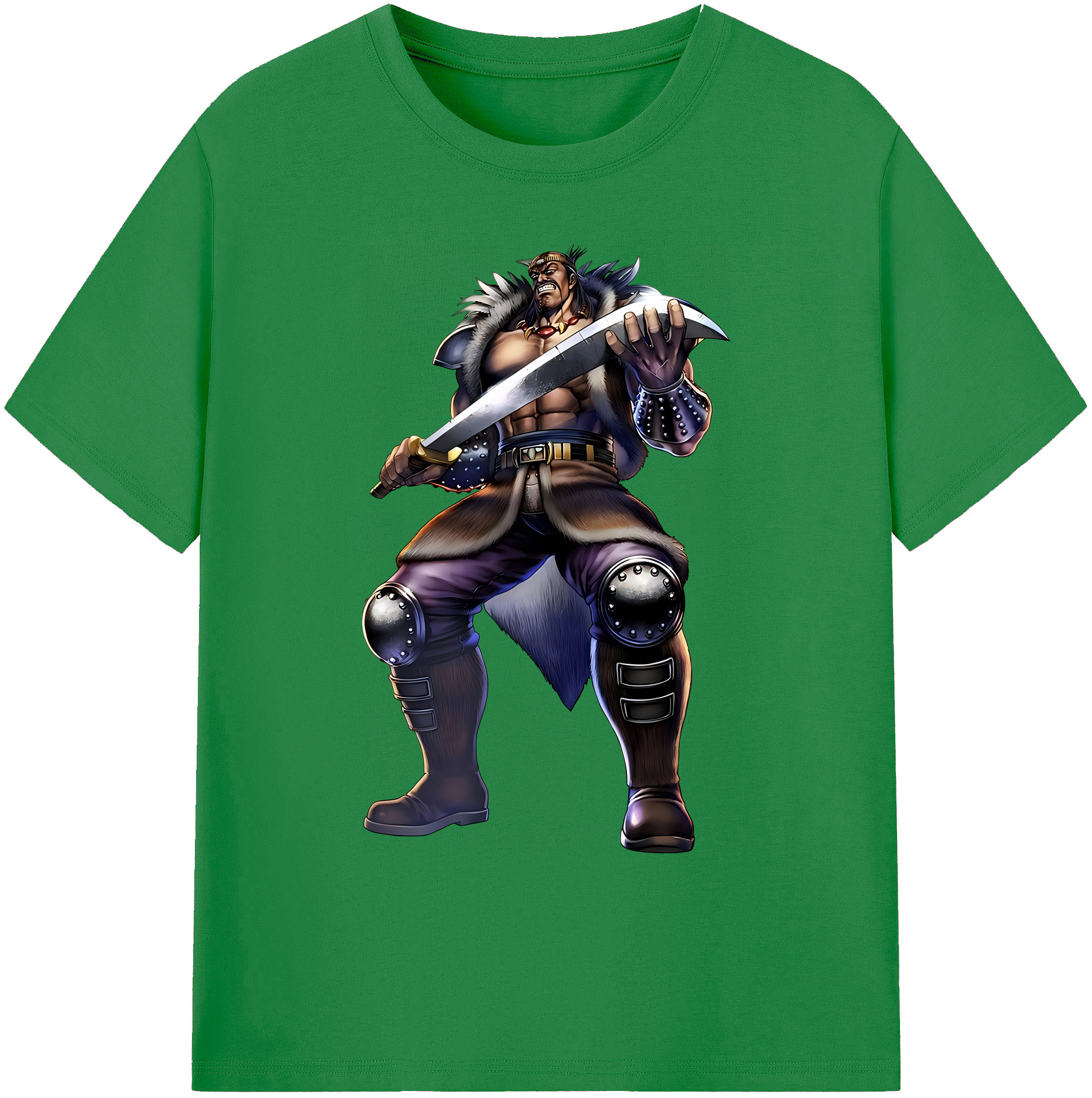 （画像用） 北斗の拳 Fist of the North Star 綿100％ メンズ半袖Tシャツ｜肌触りやわらか＆通気性