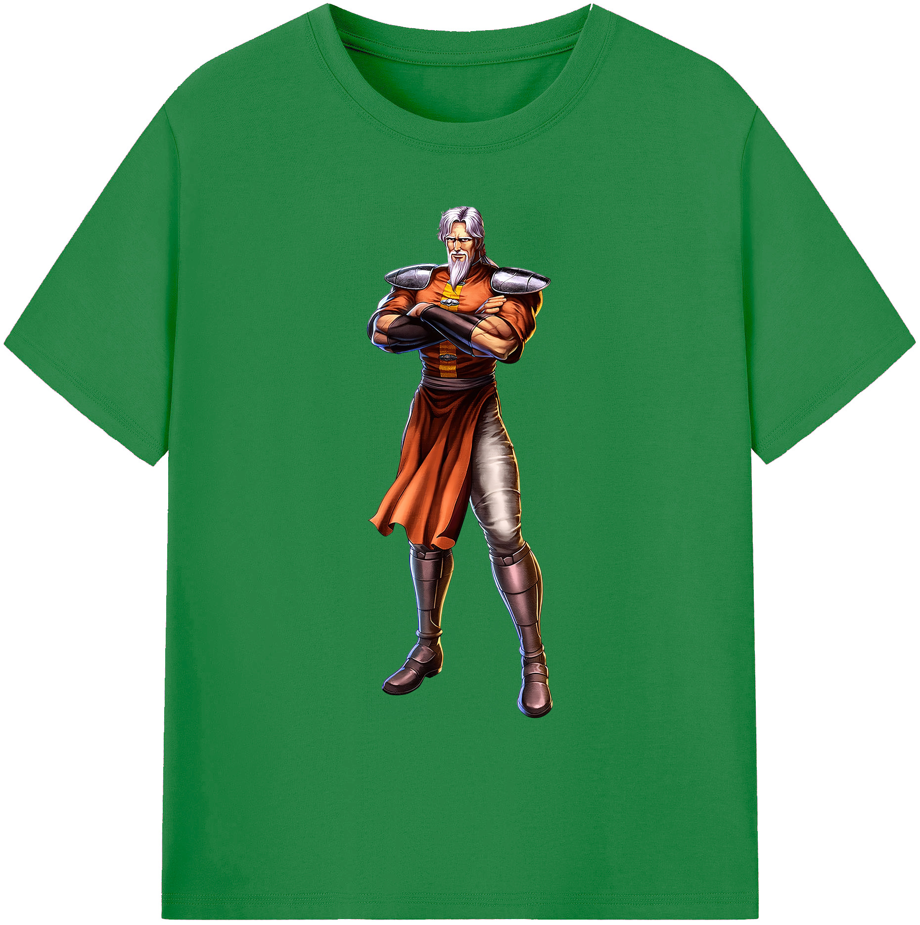 （画像用） 北斗の拳 Fist of the North Star 綿100％ メンズ半袖Tシャツ｜肌触りやわらか＆通気性