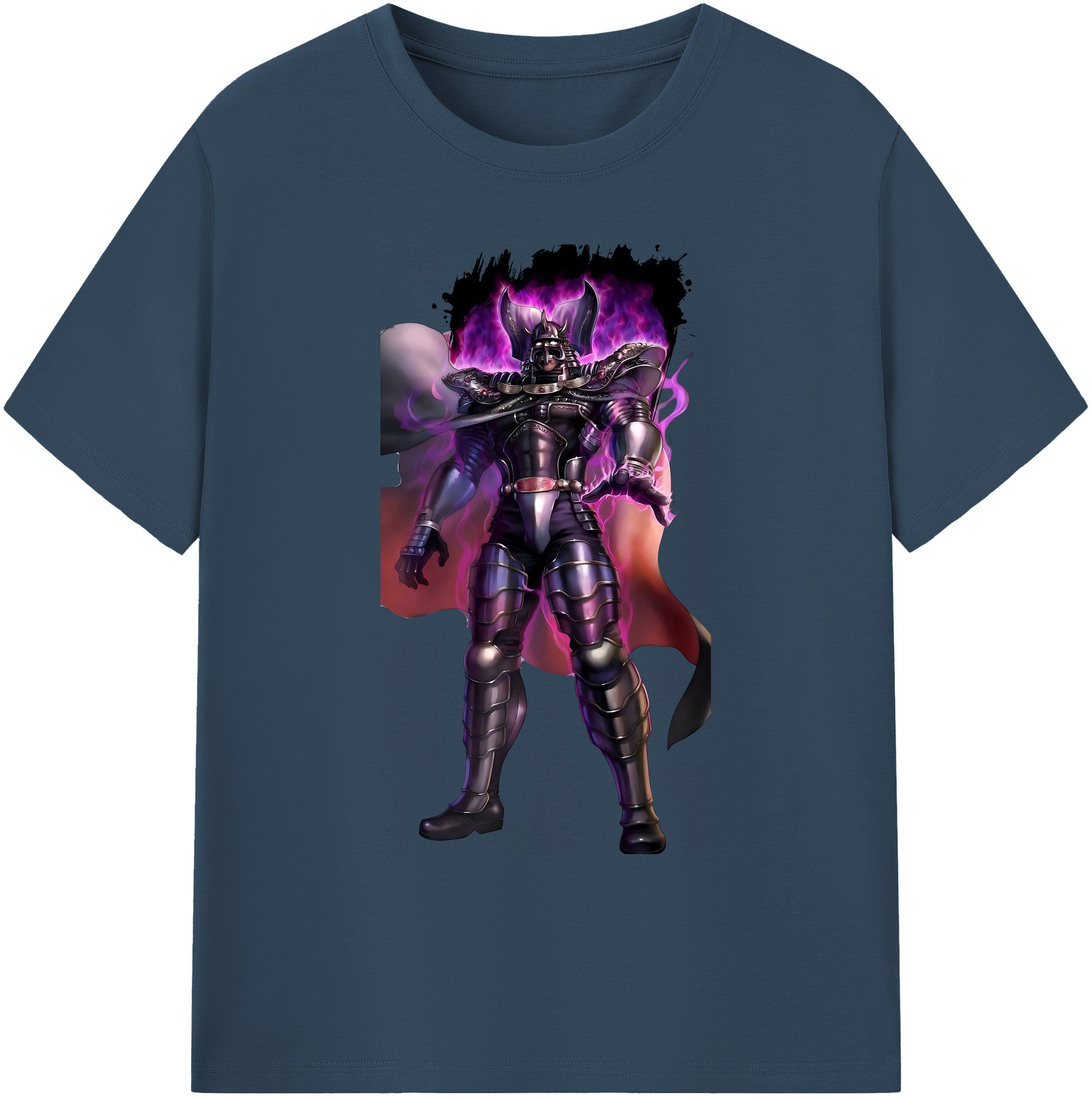 （画像用） 北斗の拳 Fist of the North Star 綿100％ メンズ半袖Tシャツ｜肌触りやわらか＆通気性
