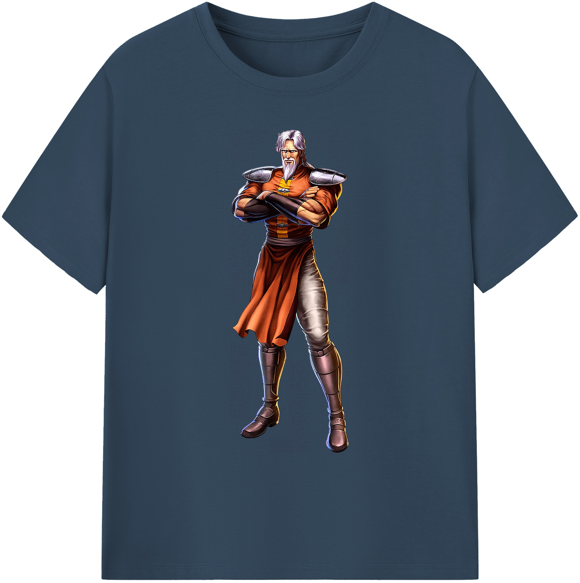 （画像用） 北斗の拳 Fist of the North Star 綿100％ メンズ半袖Tシャツ｜肌触りやわらか＆通気性