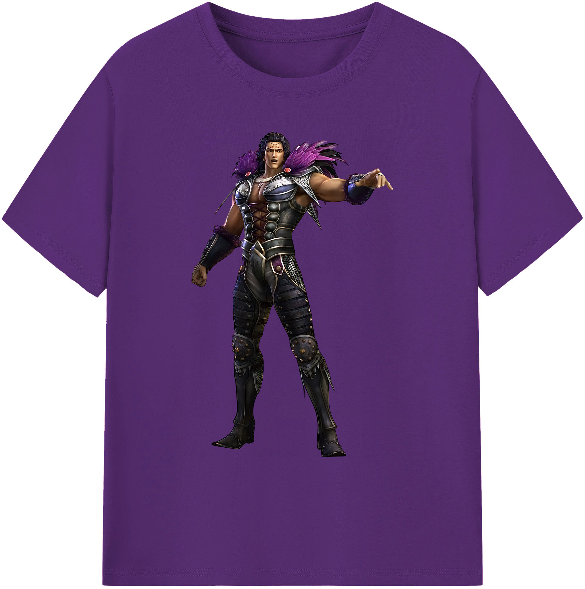 （画像用） 北斗の拳 Fist of the North Star 綿100％ メンズ半袖Tシャツ｜肌触りやわらか＆通気性