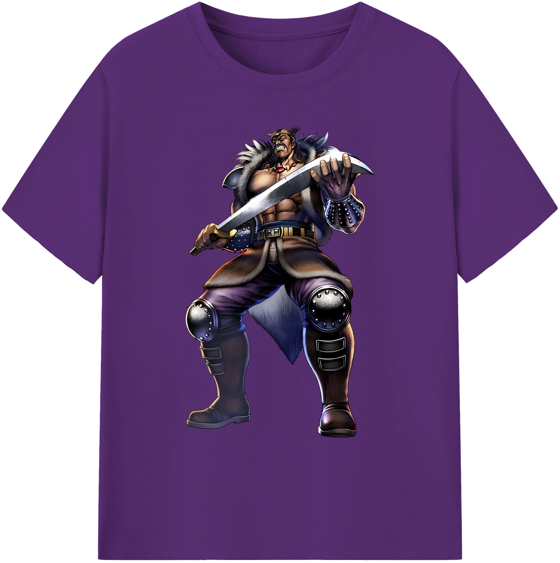 （画像用） 北斗の拳 Fist of the North Star 綿100％ メンズ半袖Tシャツ｜肌触りやわらか＆通気性