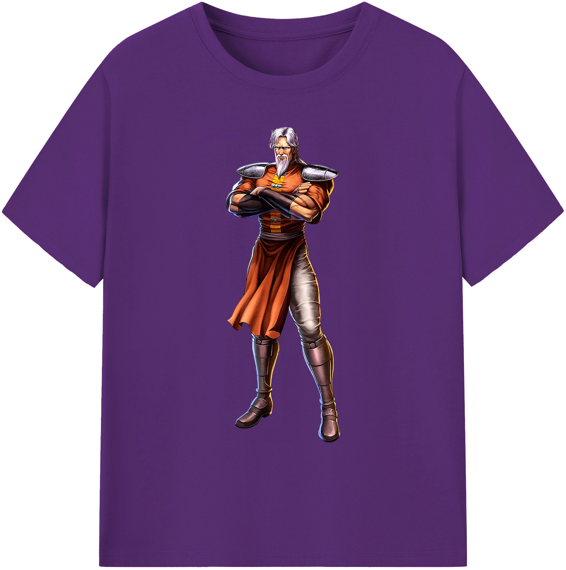 （画像用） 北斗の拳 Fist of the North Star 綿100％ メンズ半袖Tシャツ｜肌触りやわらか＆通気性