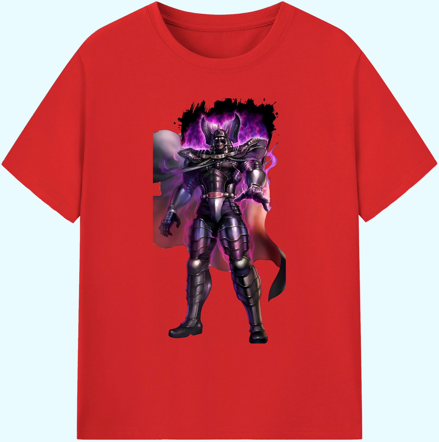 （画像用） 北斗の拳 Fist of the North Star 綿100％ メンズ半袖Tシャツ｜肌触りやわらか＆通気性