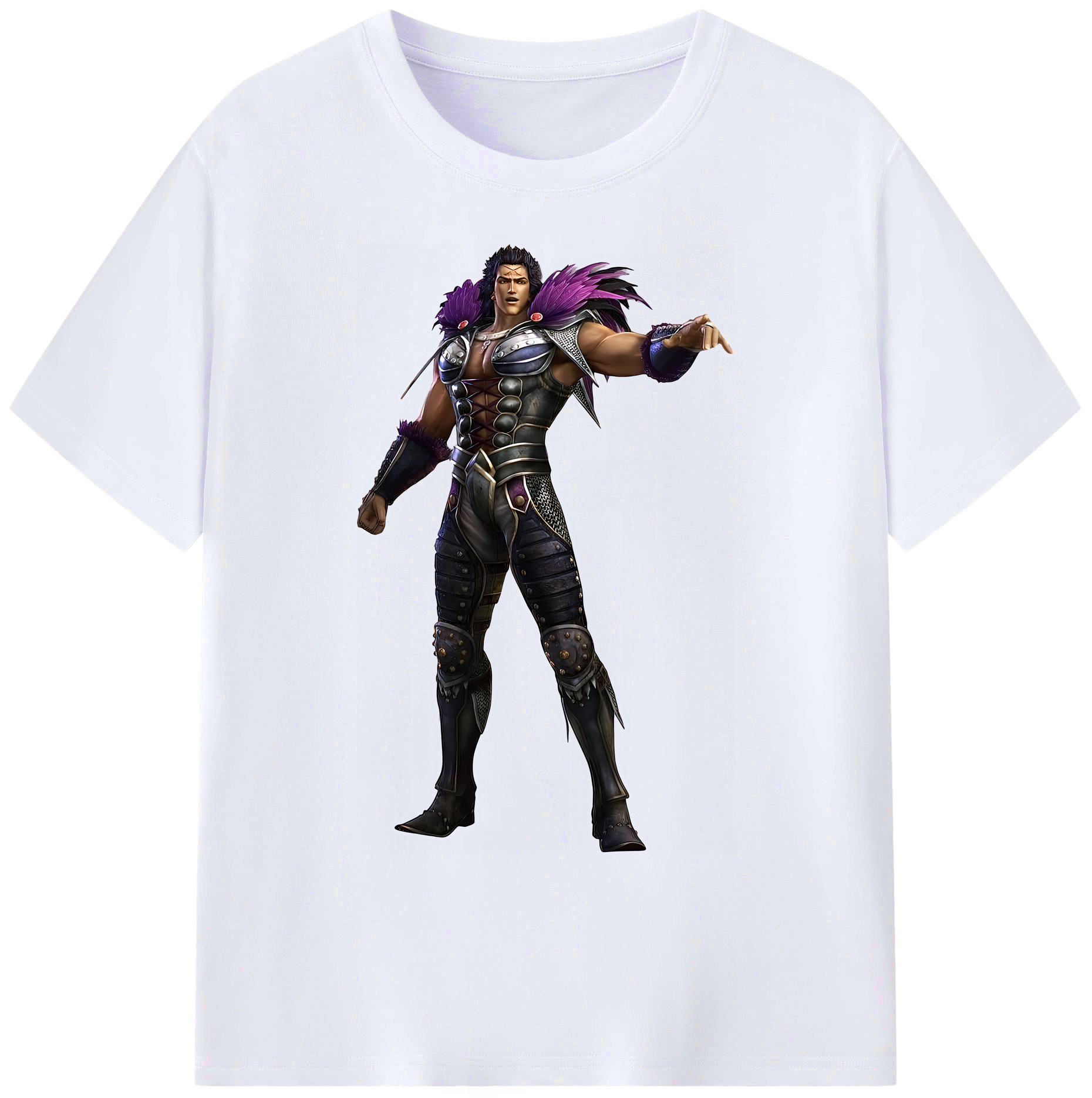 （画像用） 北斗の拳 Fist of the North Star 綿100％ メンズ半袖Tシャツ｜肌触りやわらか＆通気性