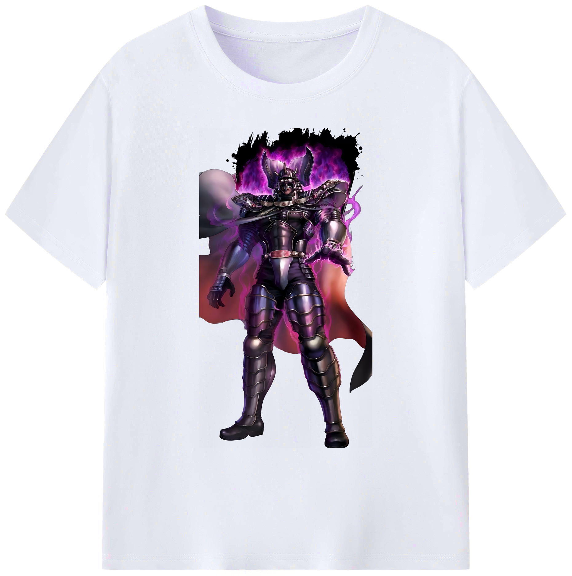 （画像用） 北斗の拳 Fist of the North Star 綿100％ メンズ半袖Tシャツ｜肌触りやわらか＆通気性