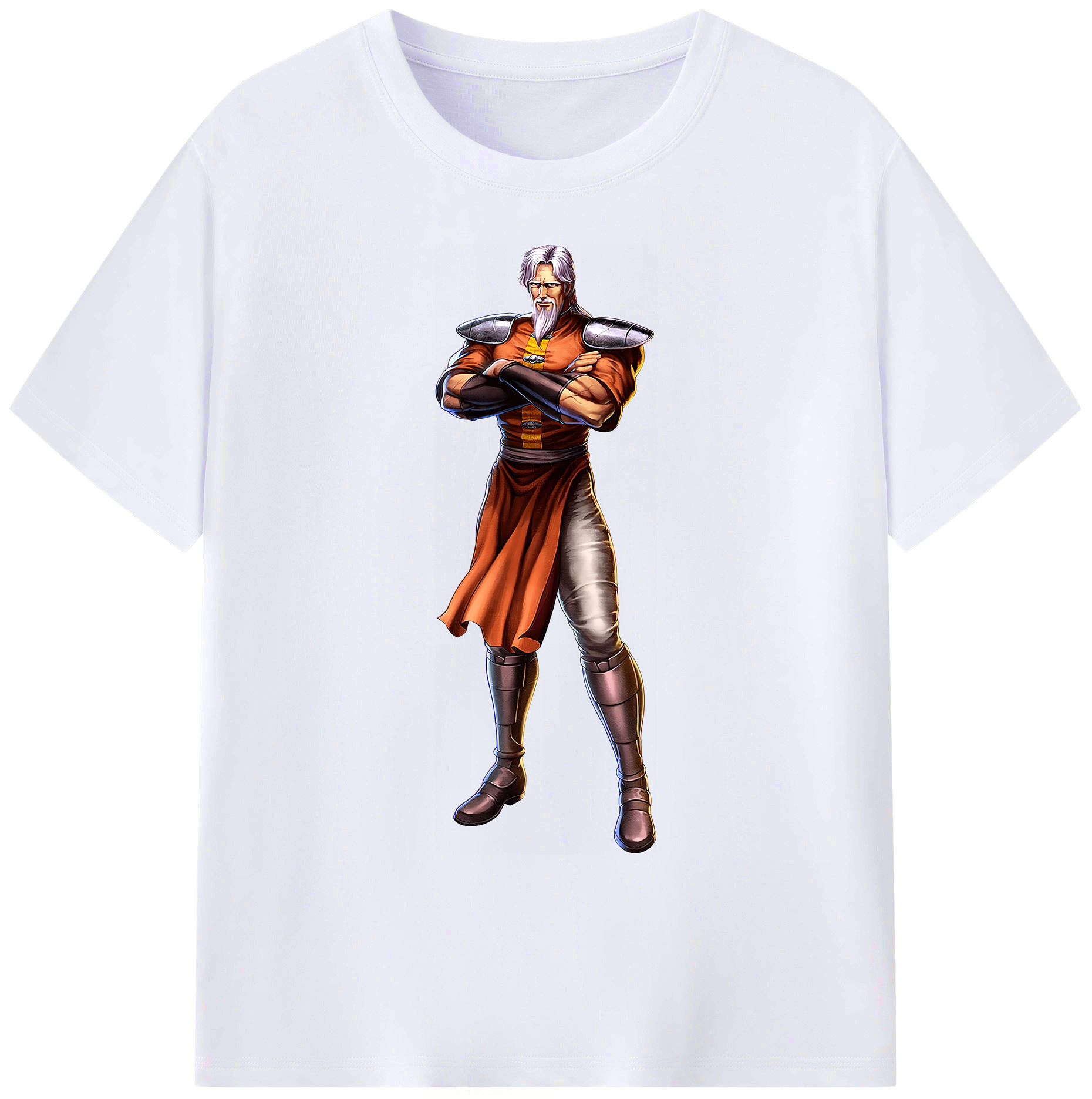 （画像用） 北斗の拳 Fist of the North Star 綿100％ メンズ半袖Tシャツ｜肌触りやわらか＆通気性