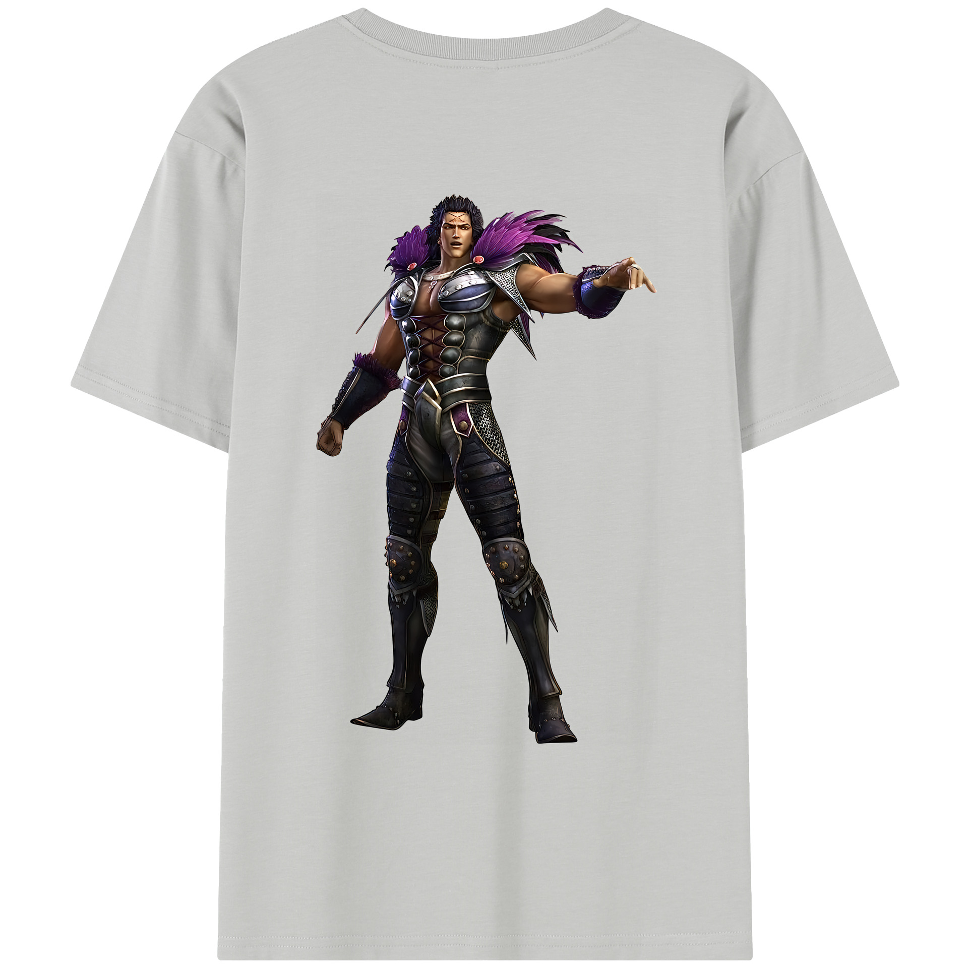 （画像用） 北斗の拳 Fist of the North Star レディース半袖Tシャツ(バックプリント)
