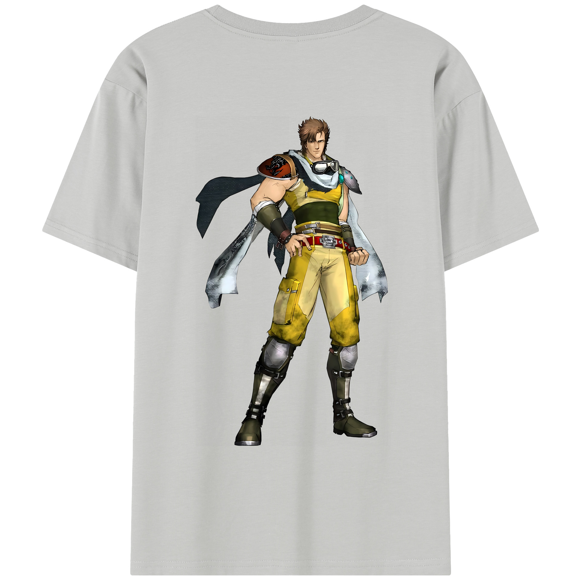 （画像用） 北斗の拳 Fist of the North Star レディース半袖Tシャツ(バックプリント)