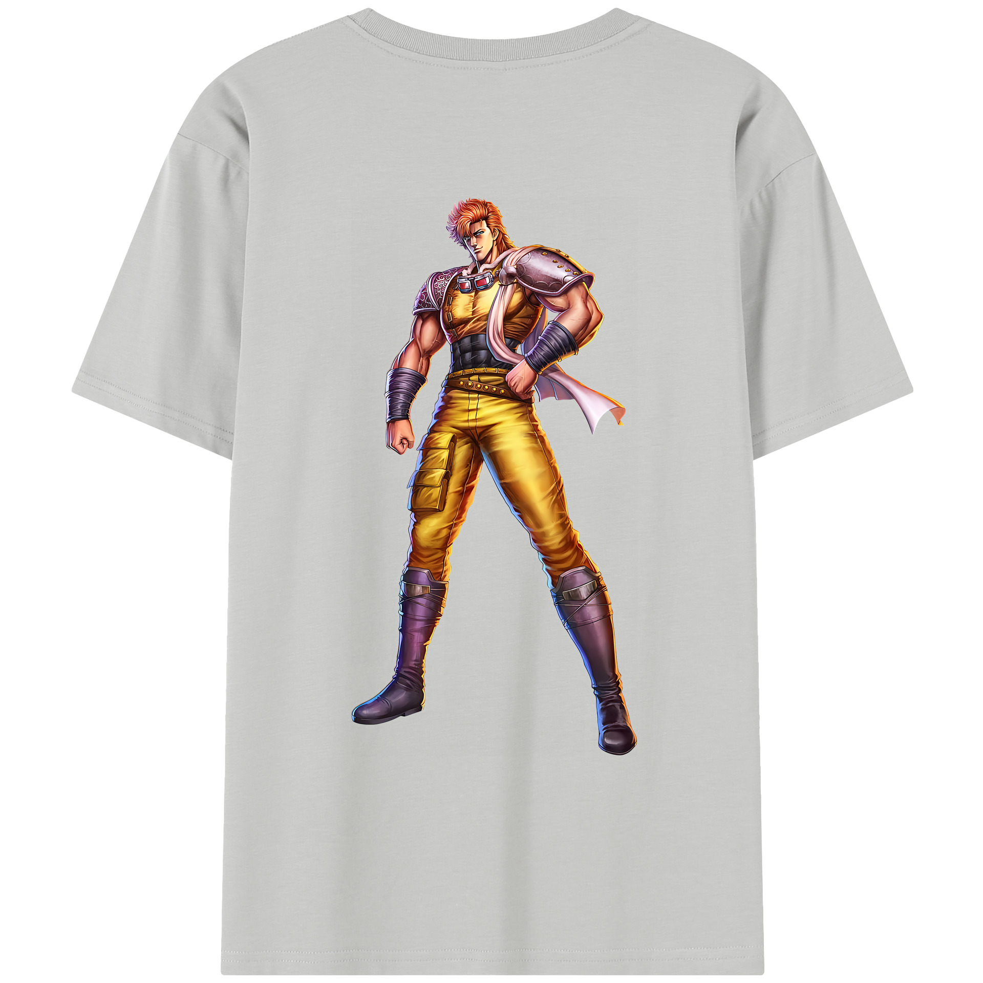 （画像用） 北斗の拳 Fist of the North Star レディース半袖Tシャツ(バックプリント)