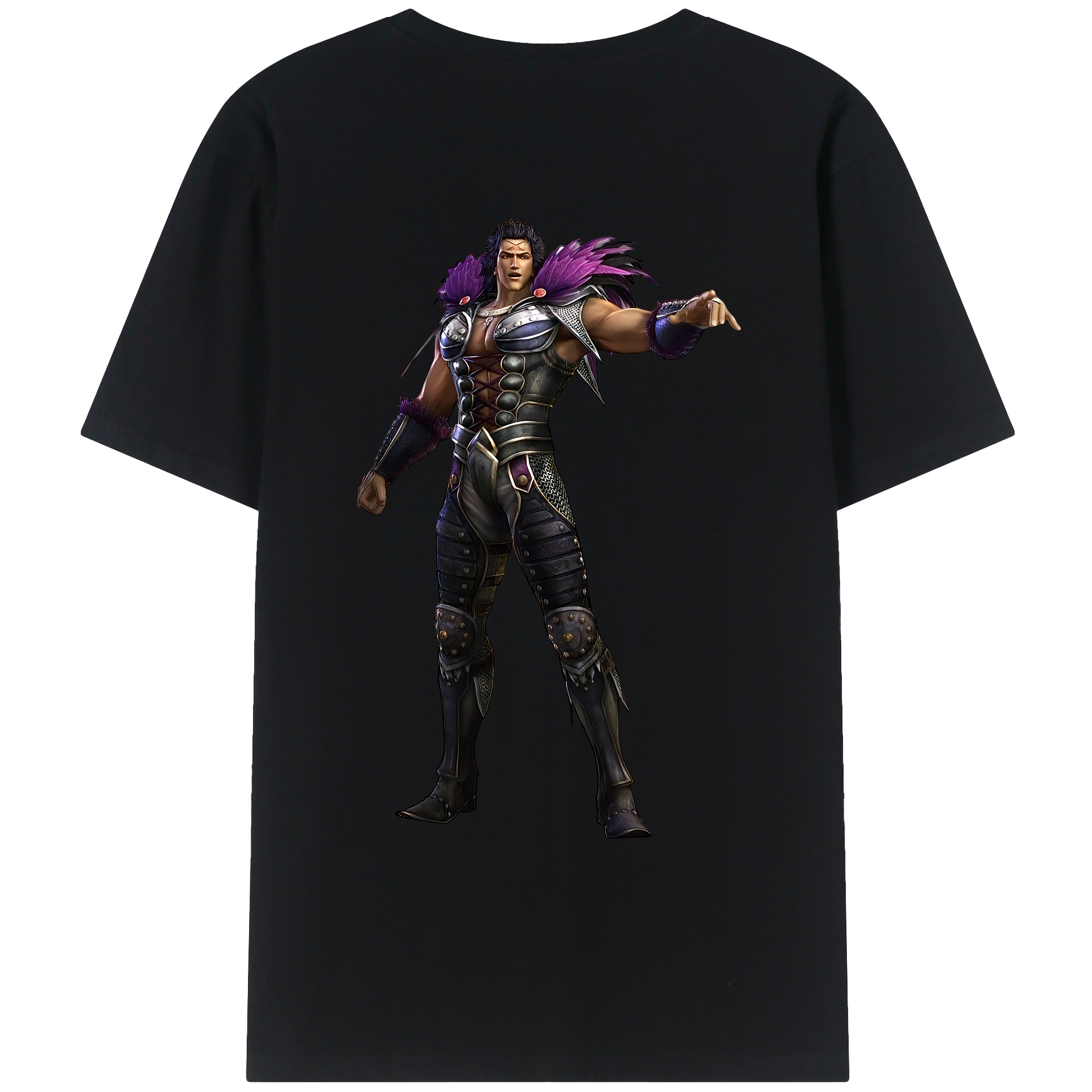 （画像用） 北斗の拳 Fist of the North Star レディース半袖Tシャツ(バックプリント)
