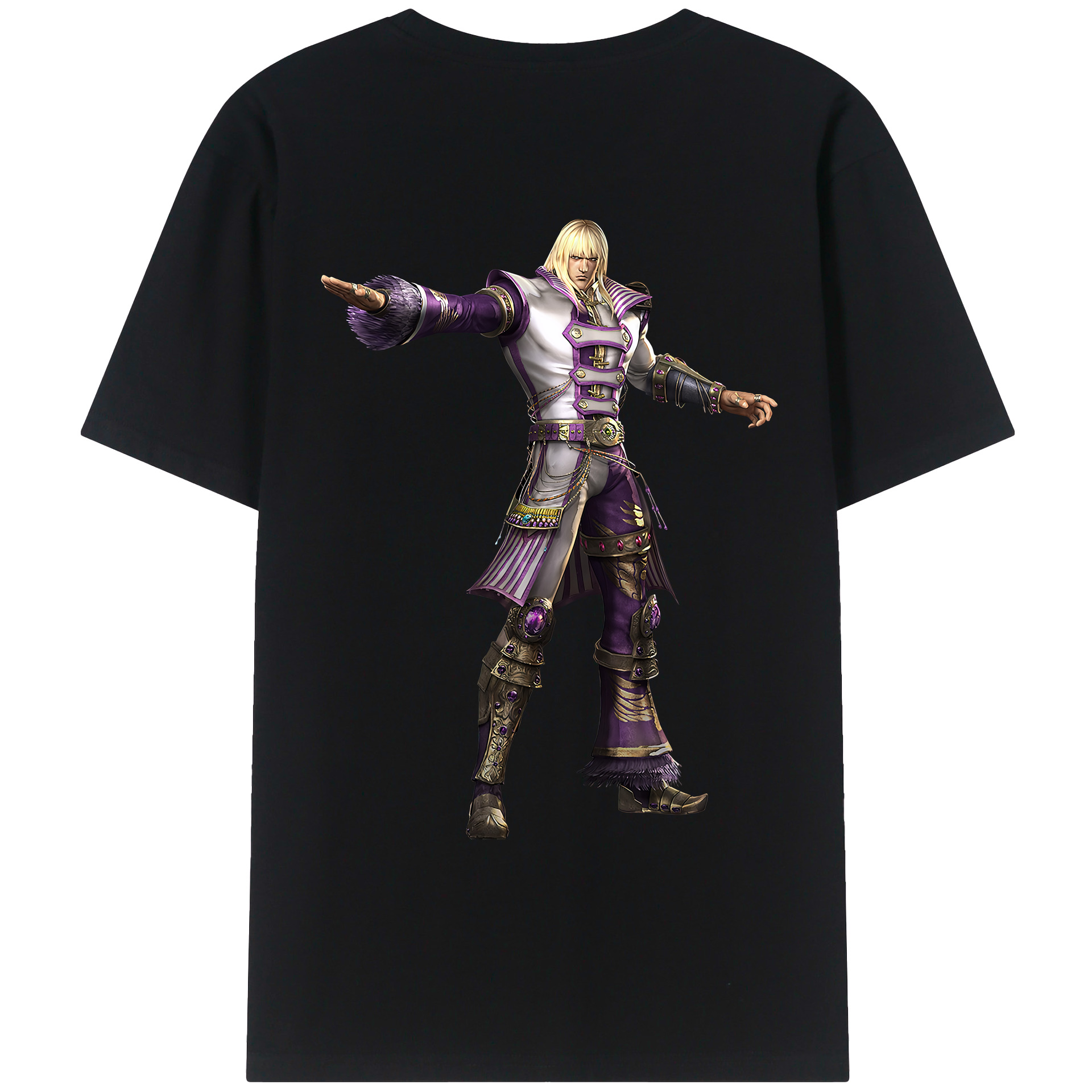 （画像用） 北斗の拳 Fist of the North Star レディース半袖Tシャツ(バックプリント)