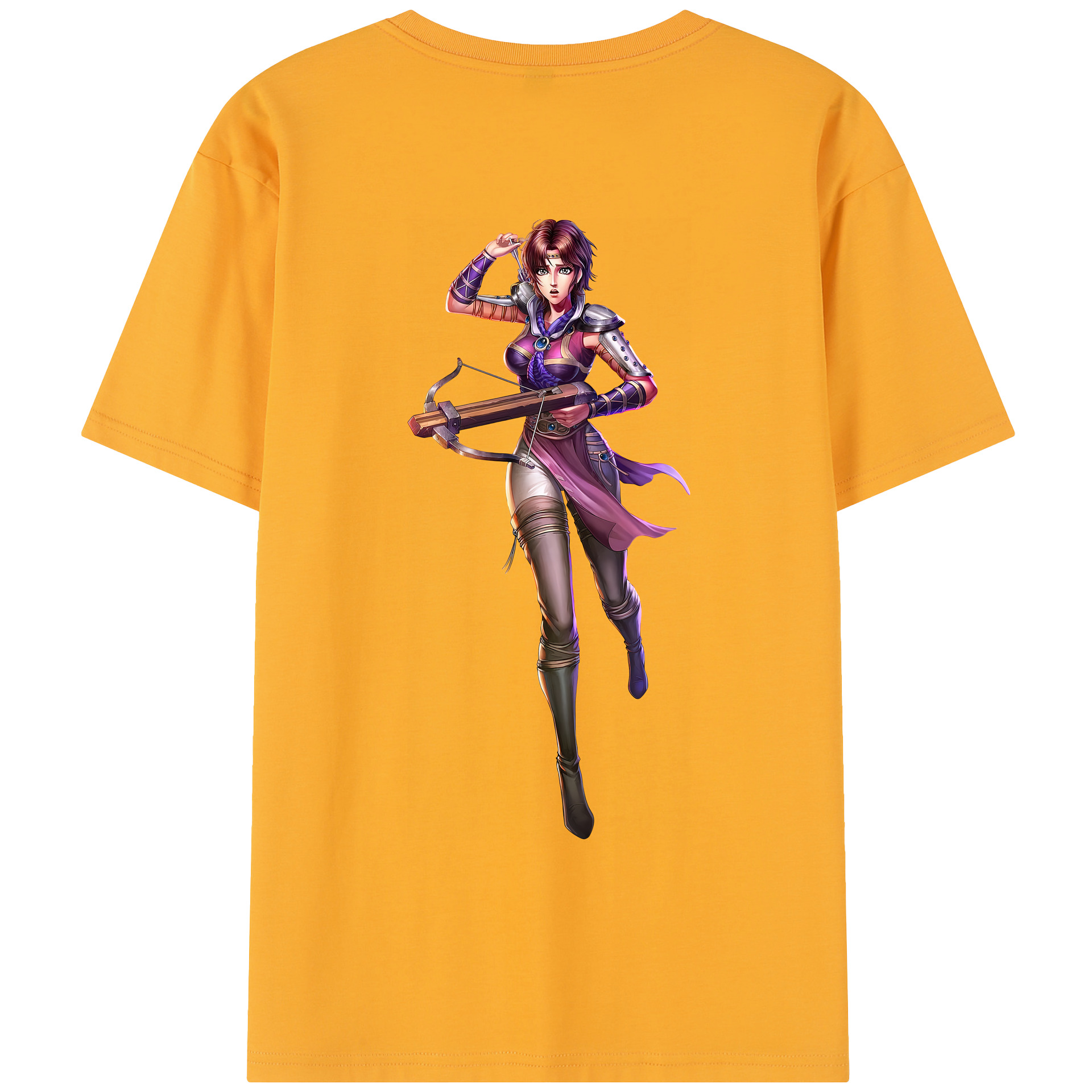 （画像用） 北斗の拳 Fist of the North Star レディース半袖Tシャツ(バックプリント)