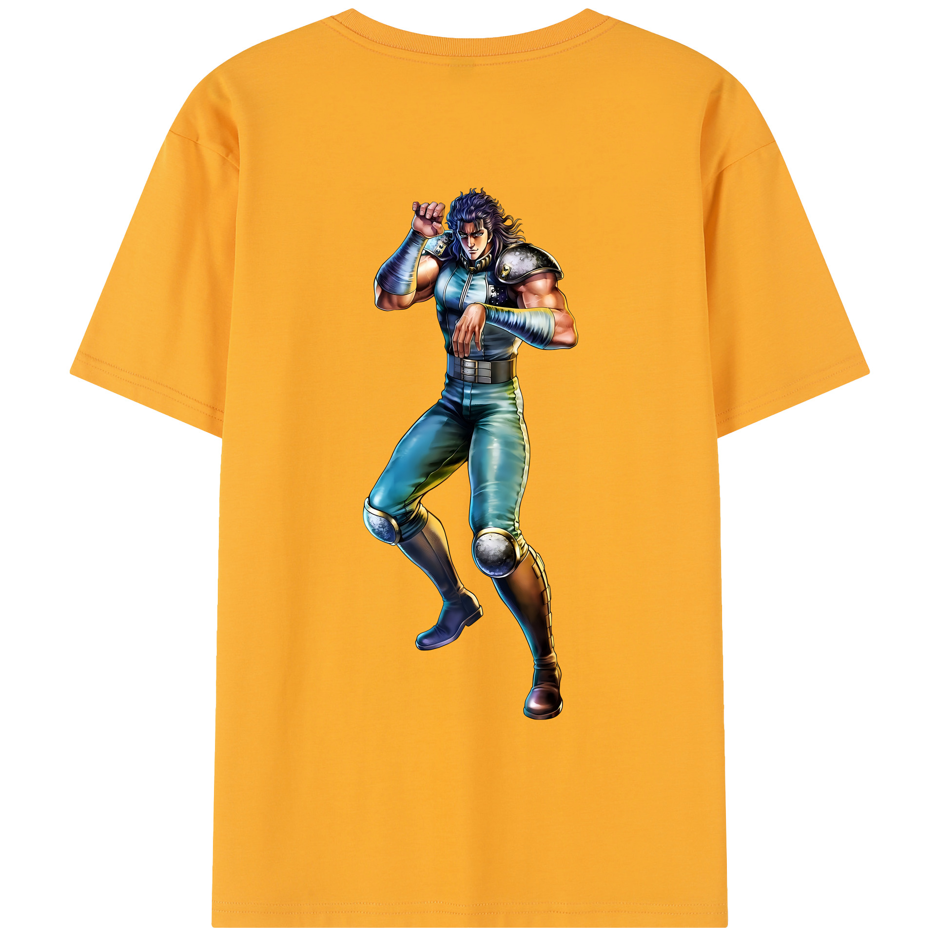 （画像用） 北斗の拳 Fist of the North Star レディース半袖Tシャツ(バックプリント)