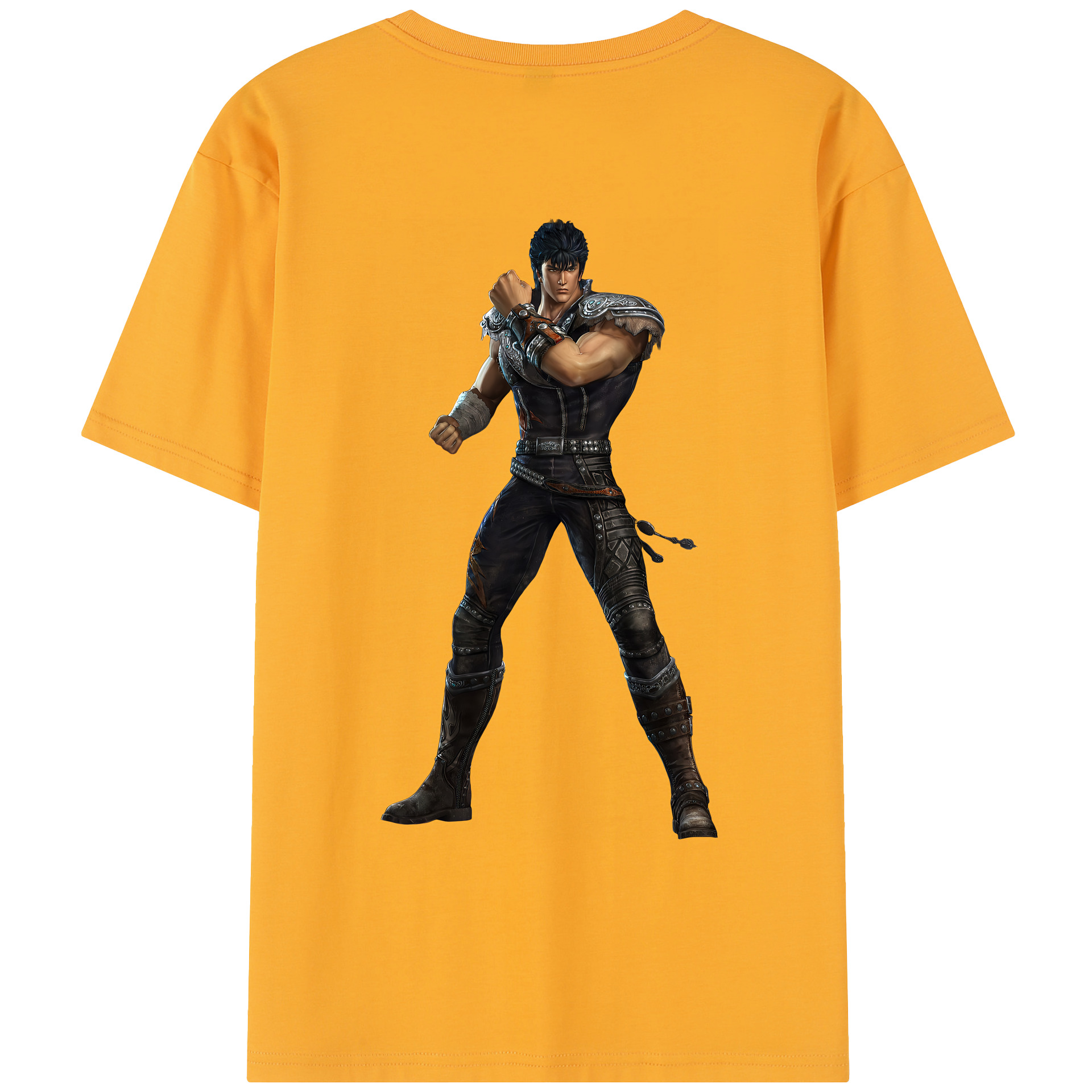（画像用） 北斗の拳 Fist of the North Star レディース半袖Tシャツ(バックプリント)