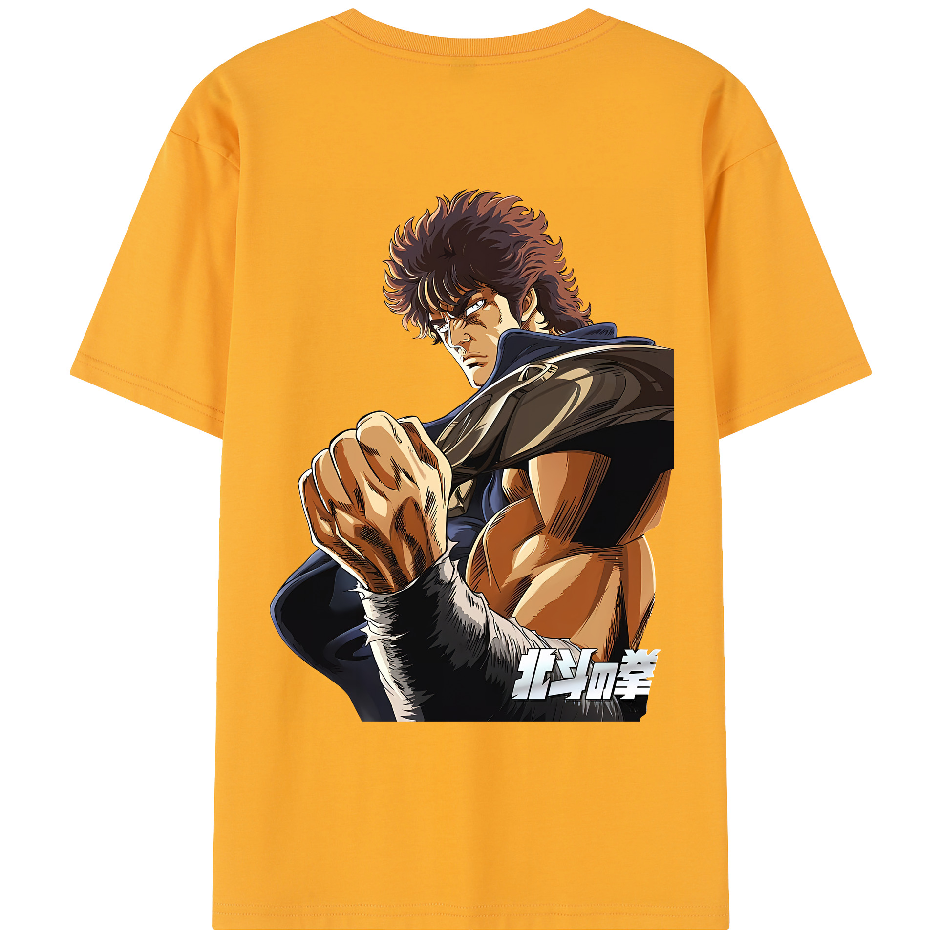 （画像用） 北斗の拳 Fist of the North Star レディース半袖Tシャツ(バックプリント)