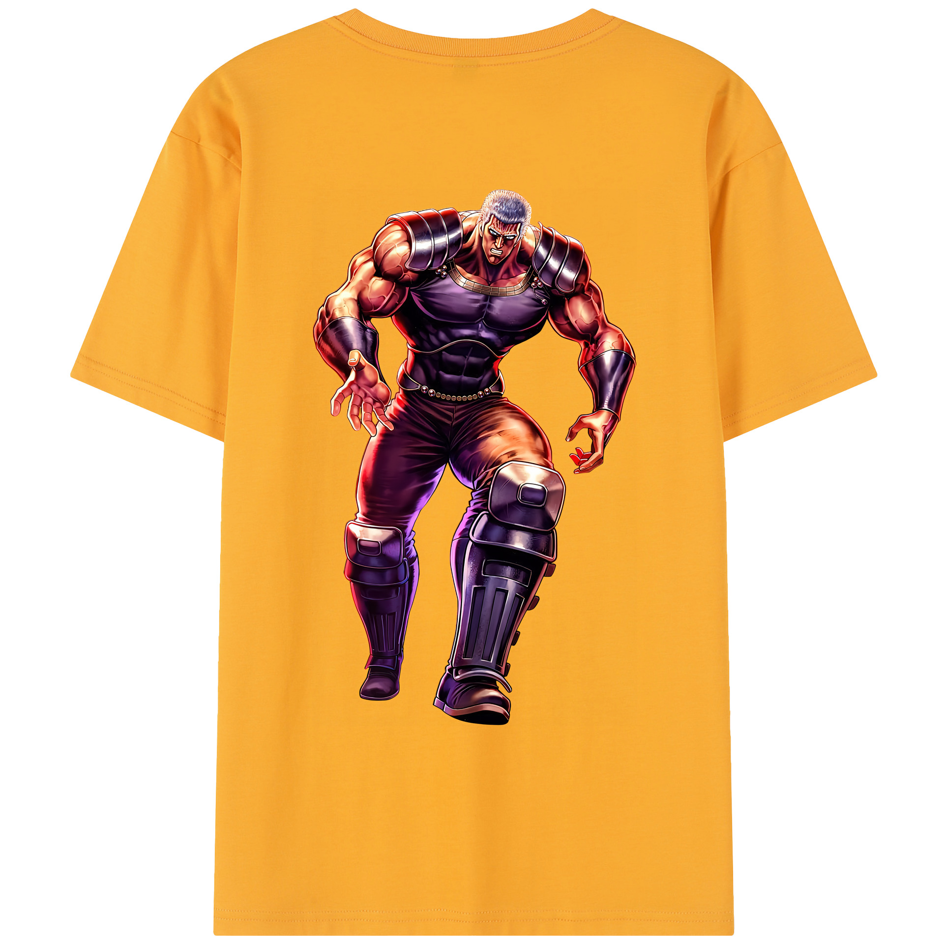 （画像用） 北斗の拳 Fist of the North Star レディース半袖Tシャツ(バックプリント)